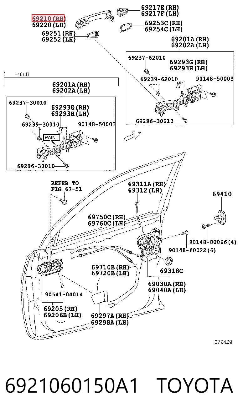 6921060150A1 Toyota 