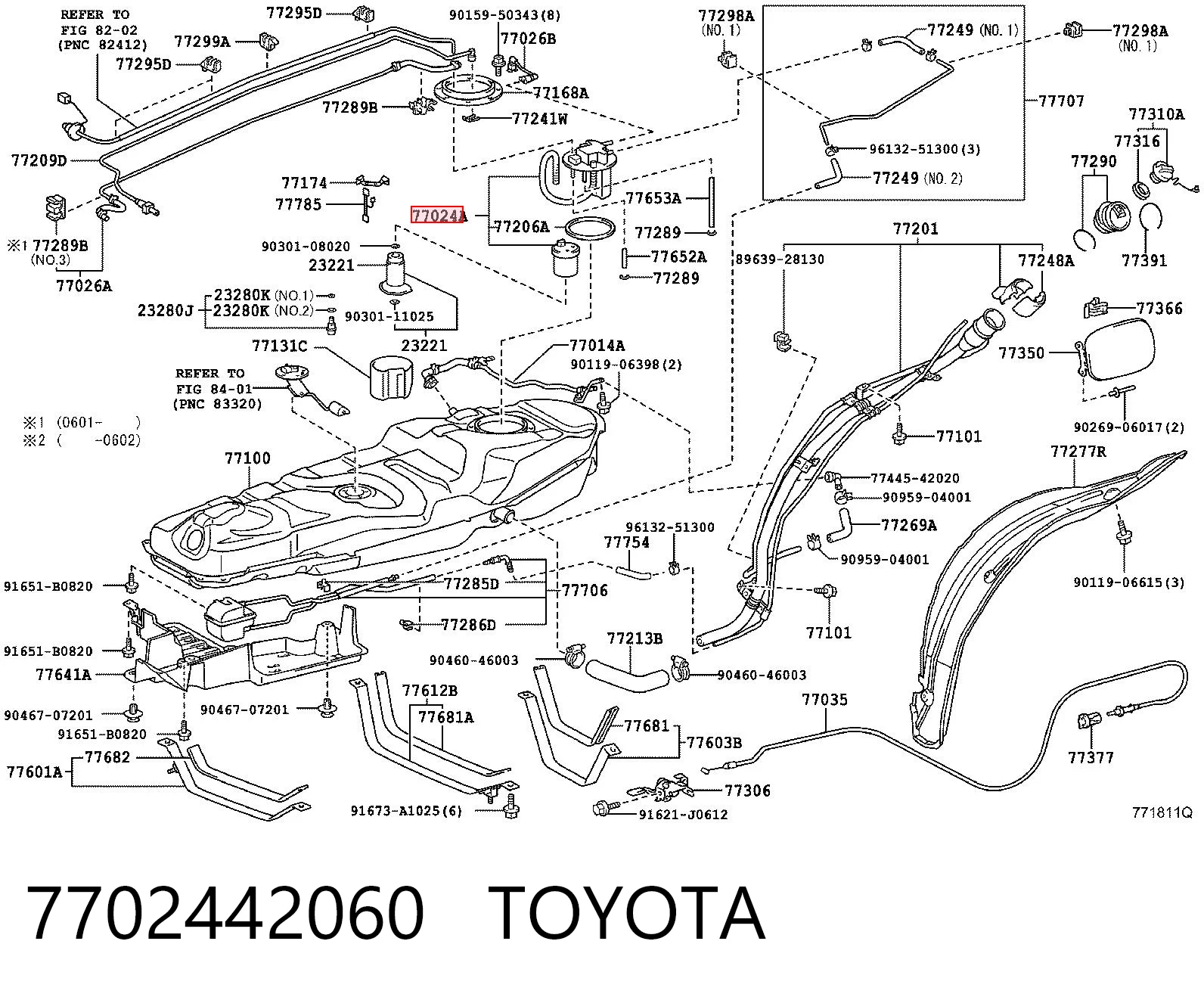 Фильтр тонкой очистки топлива Toyota RAV4 III внедорожник (A3) (2005 - 2012) цена, от 82.11 USD