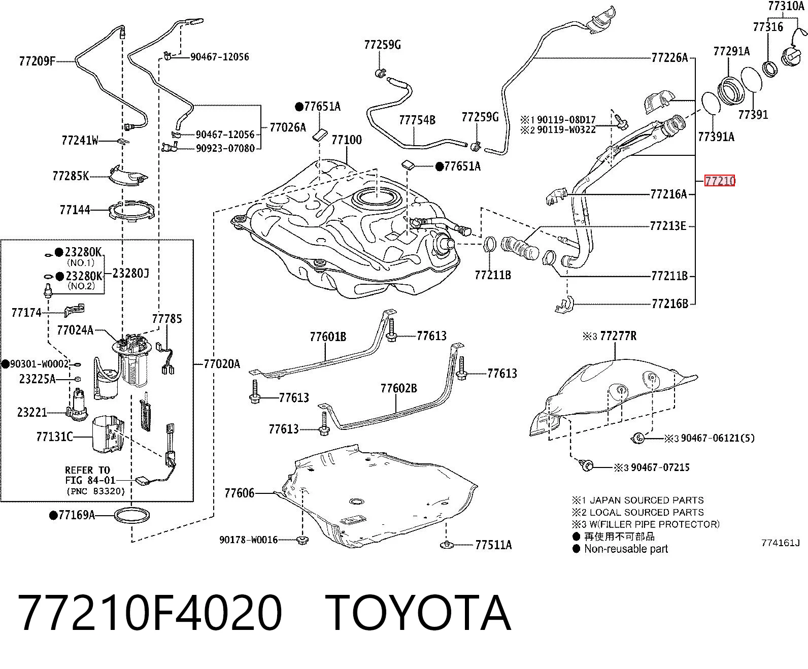 77210F4020 Toyota