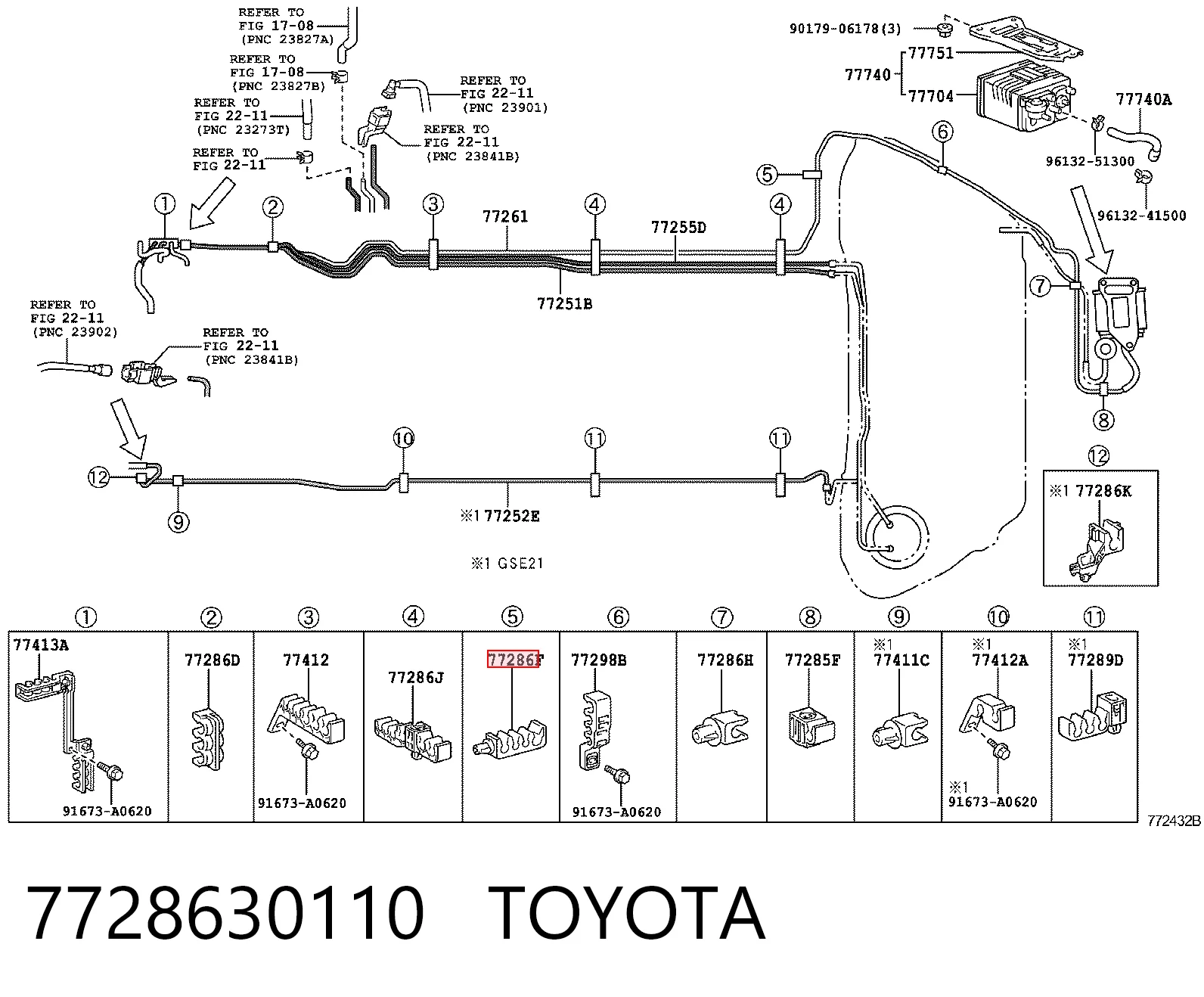 7728630110 Toyota