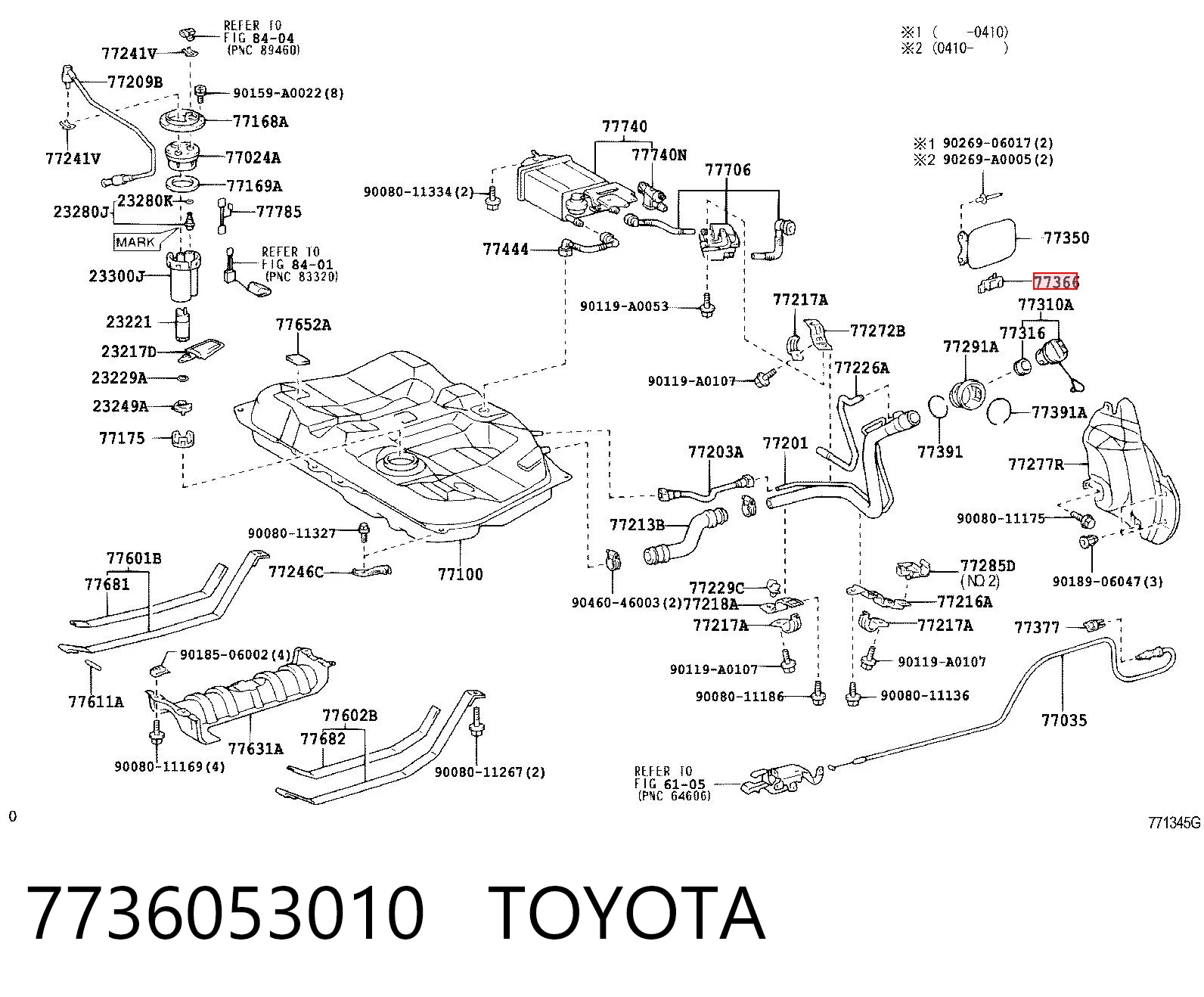 7736053010 Toyota 