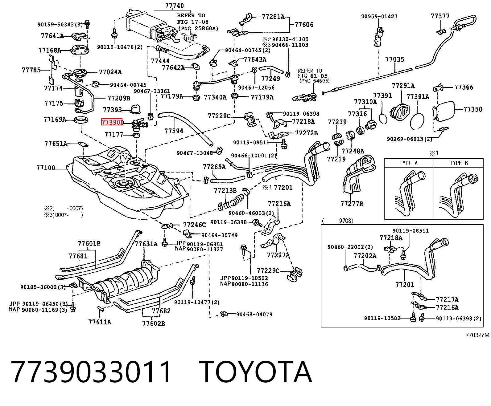 7739033011 Toyota 