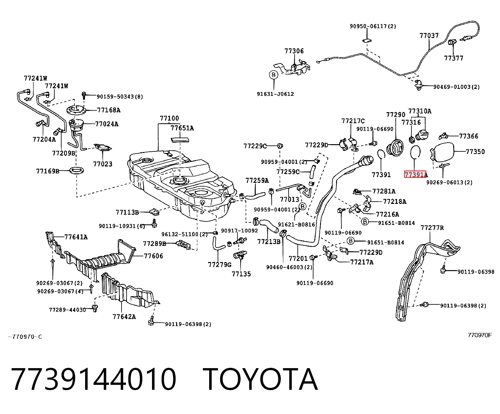 7739144010 Toyota