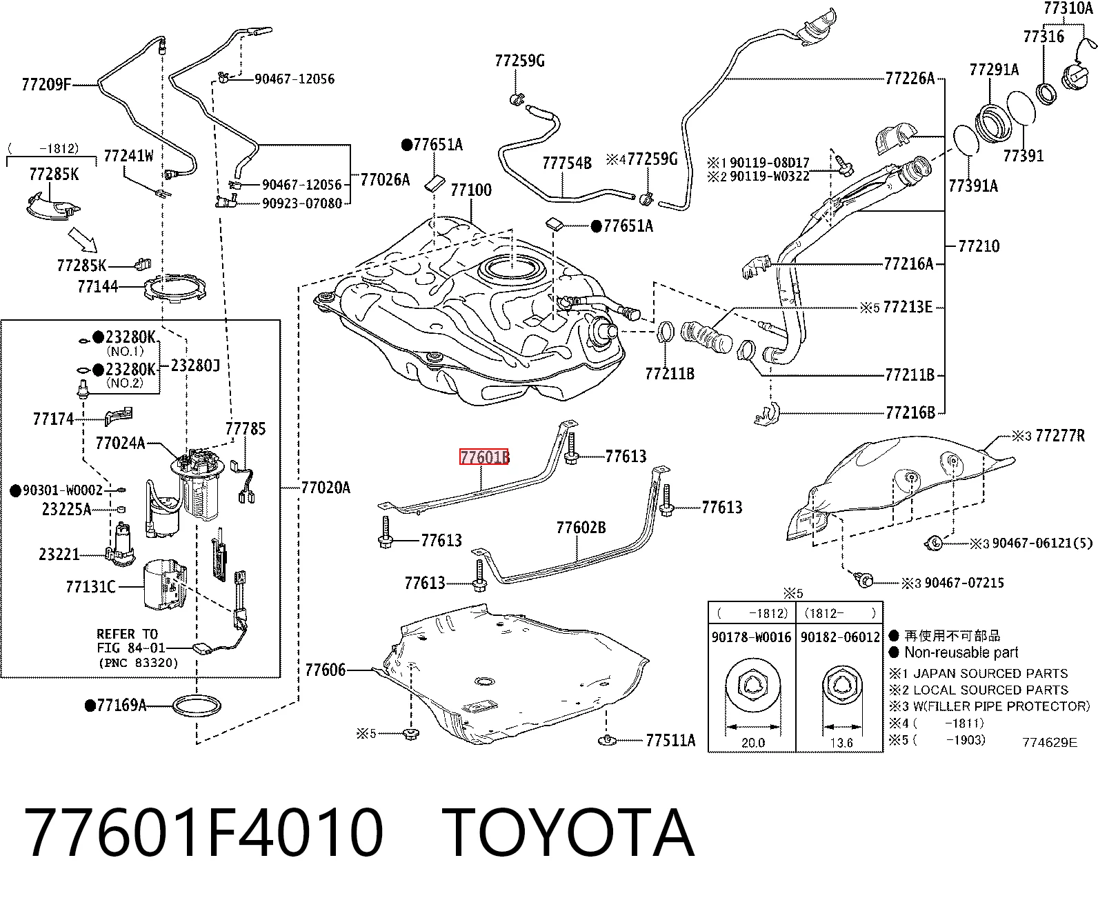 77601F4010 Toyota