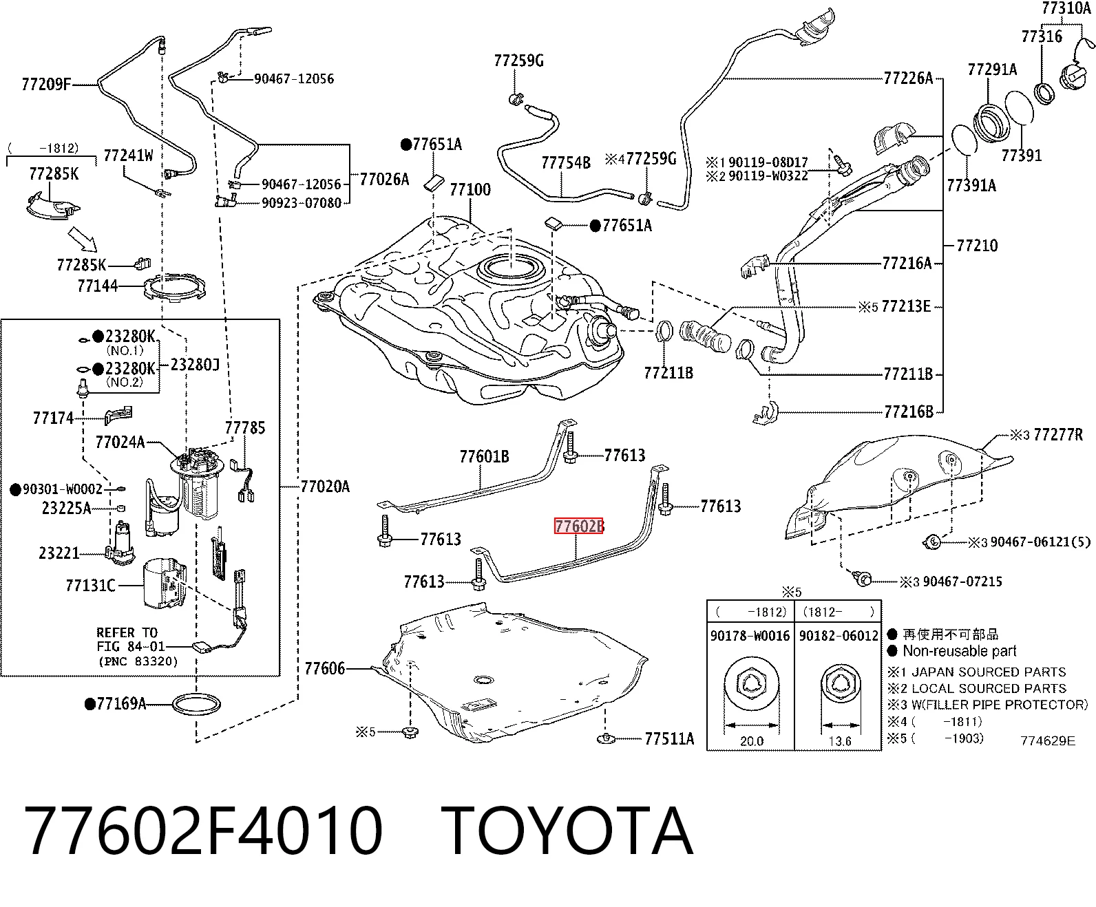 77602F4010 Toyota