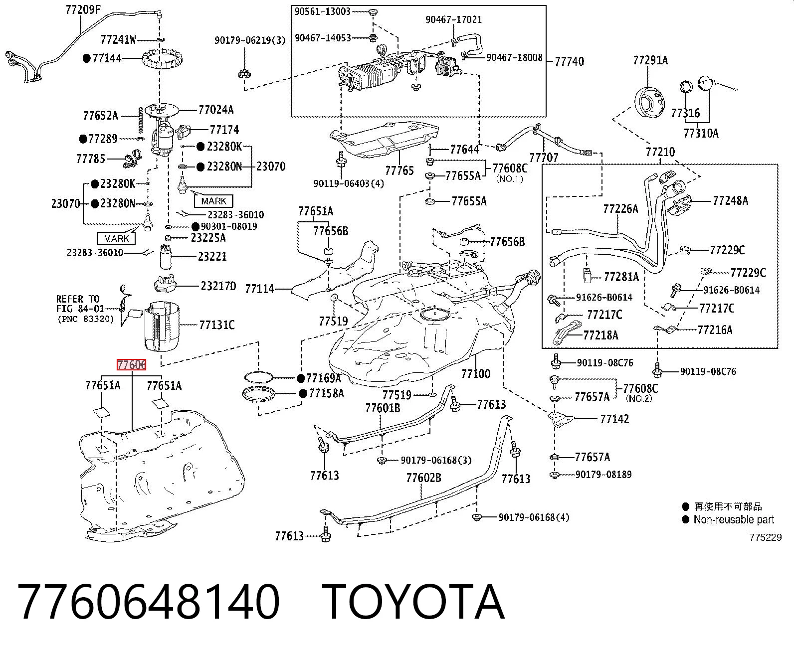 7760648140 Toyota