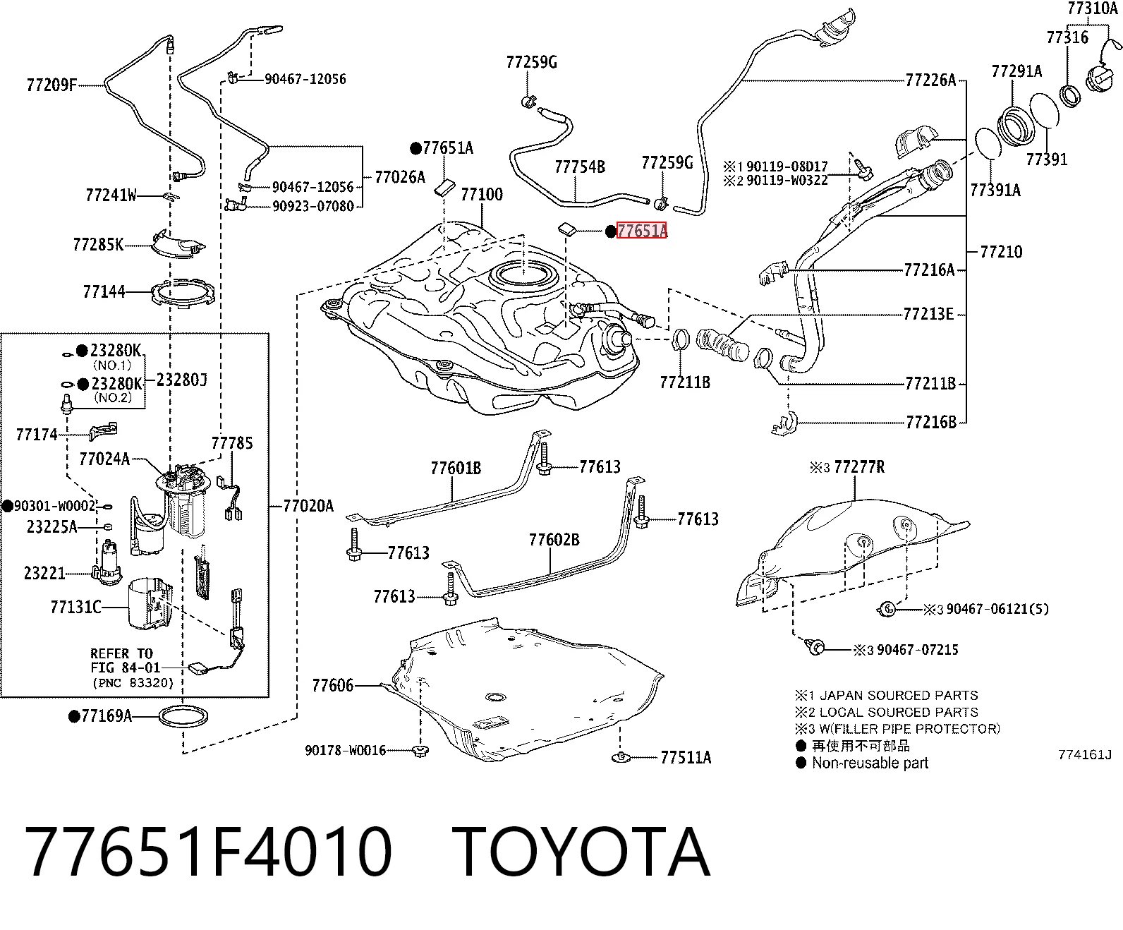 77651F4010 Toyota