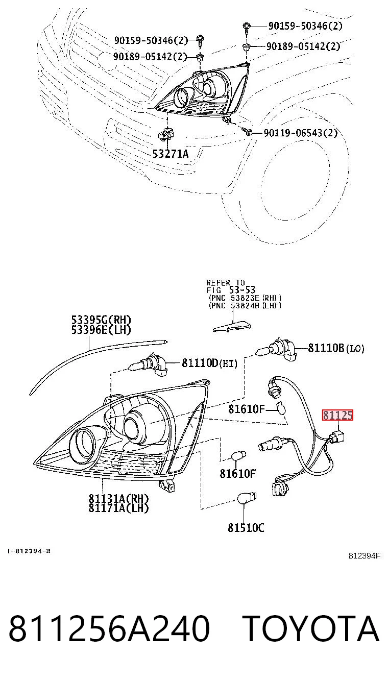 811256A240 Toyota 