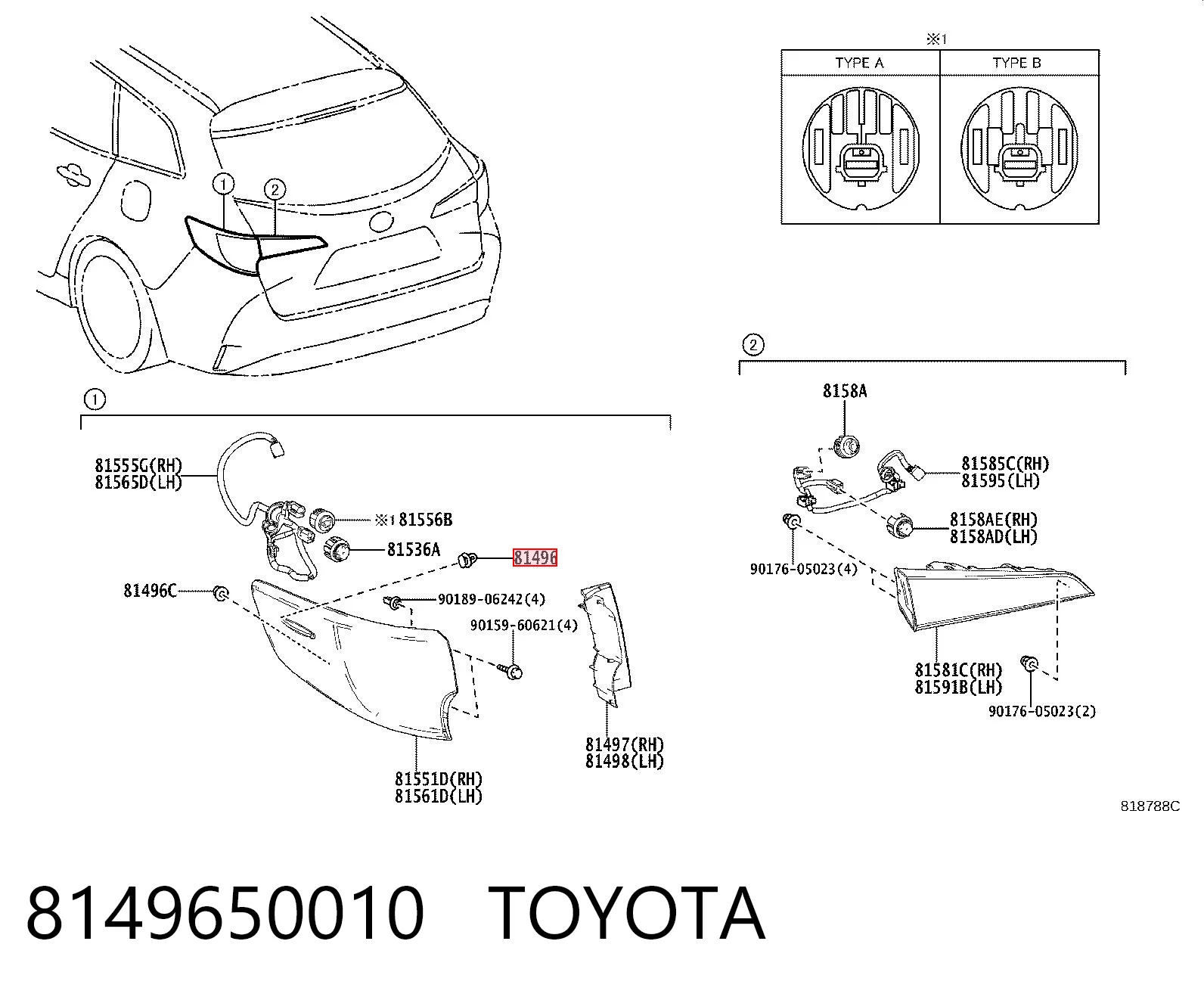 8149650010 Toyota 