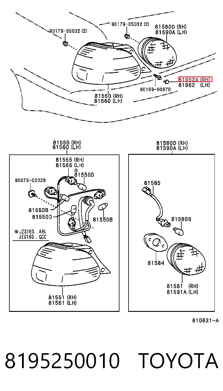8195250010 Toyota