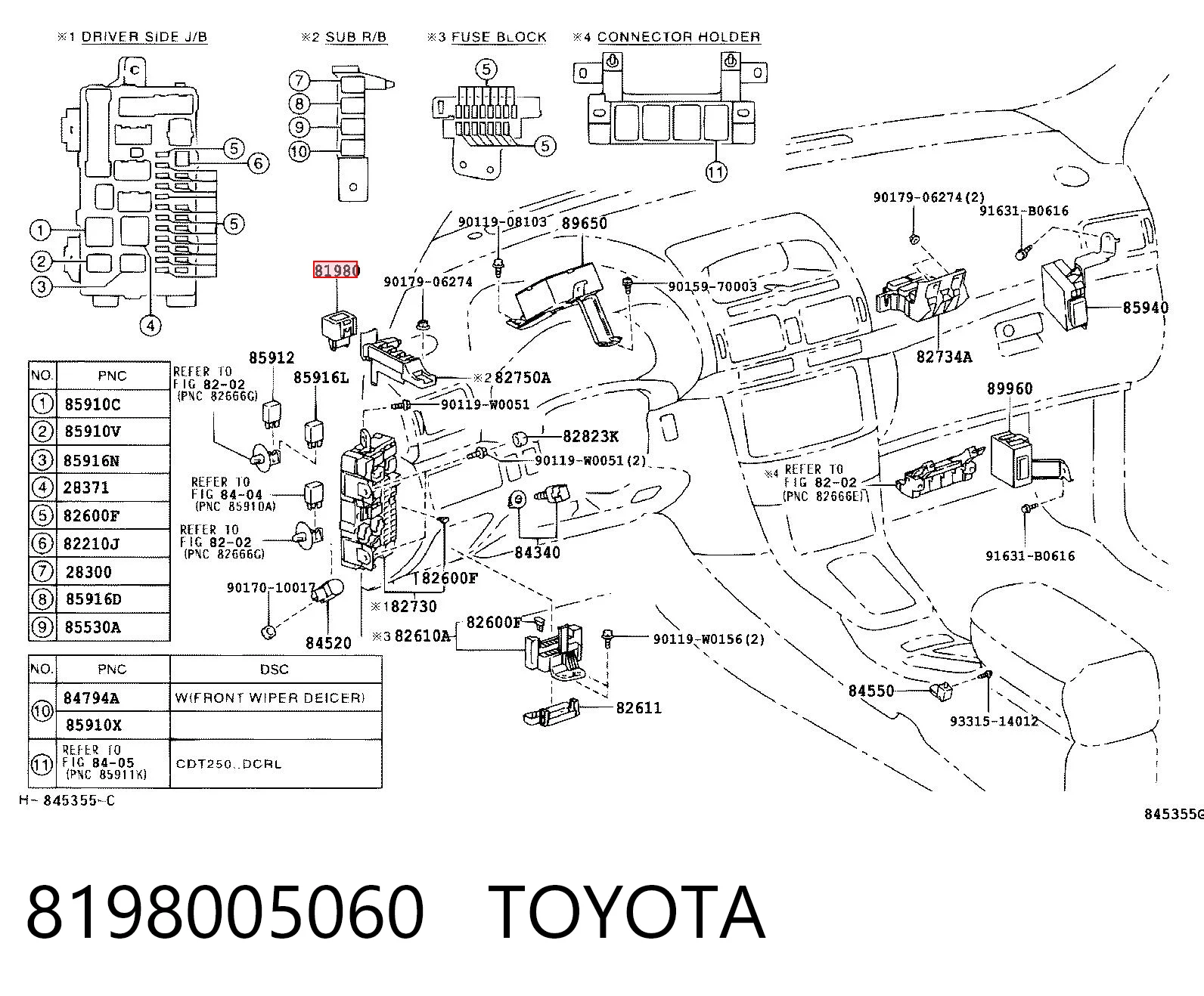 Купить Реле поворотов Тойота Авенсис II T25