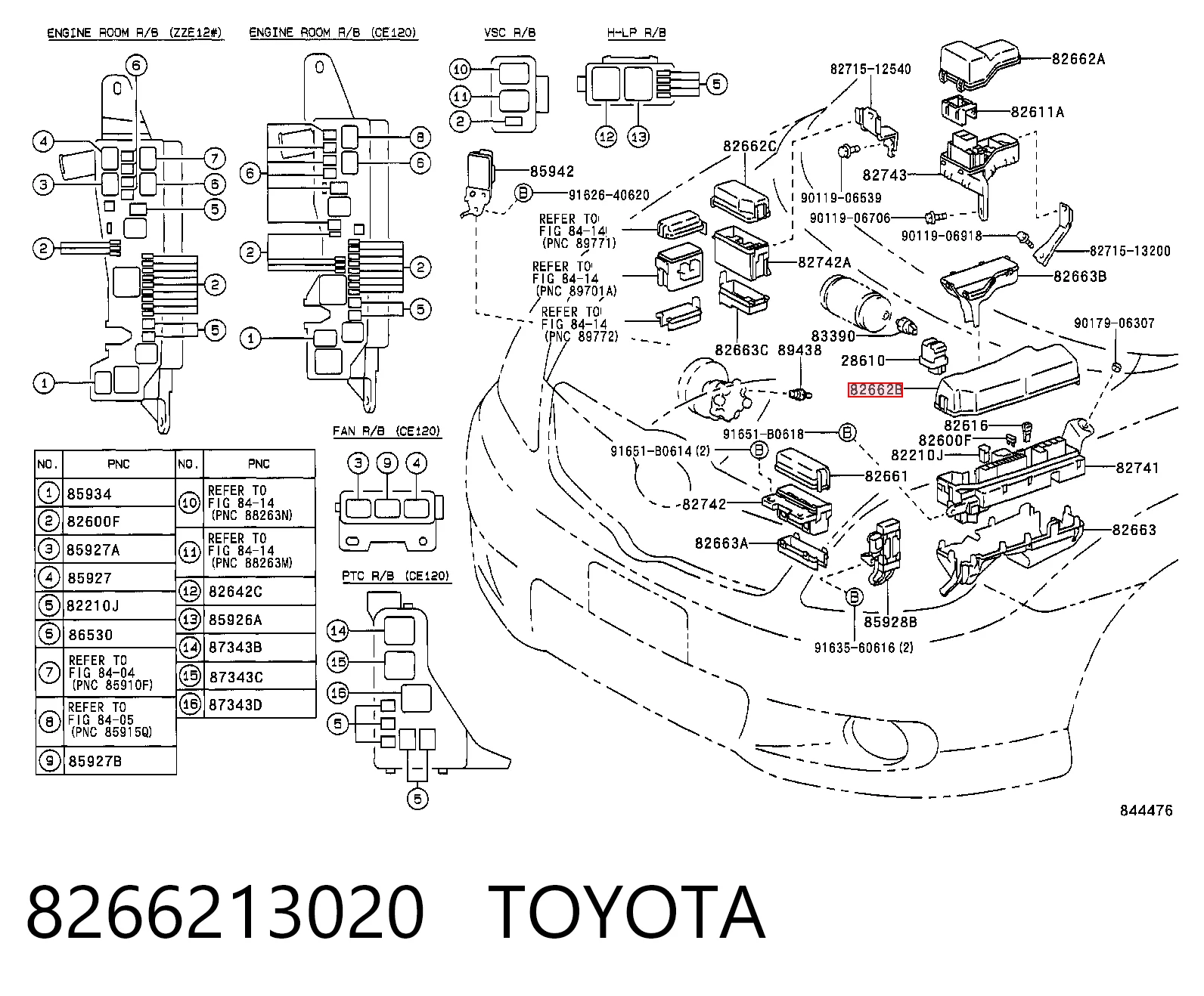 8266213020 Toyota