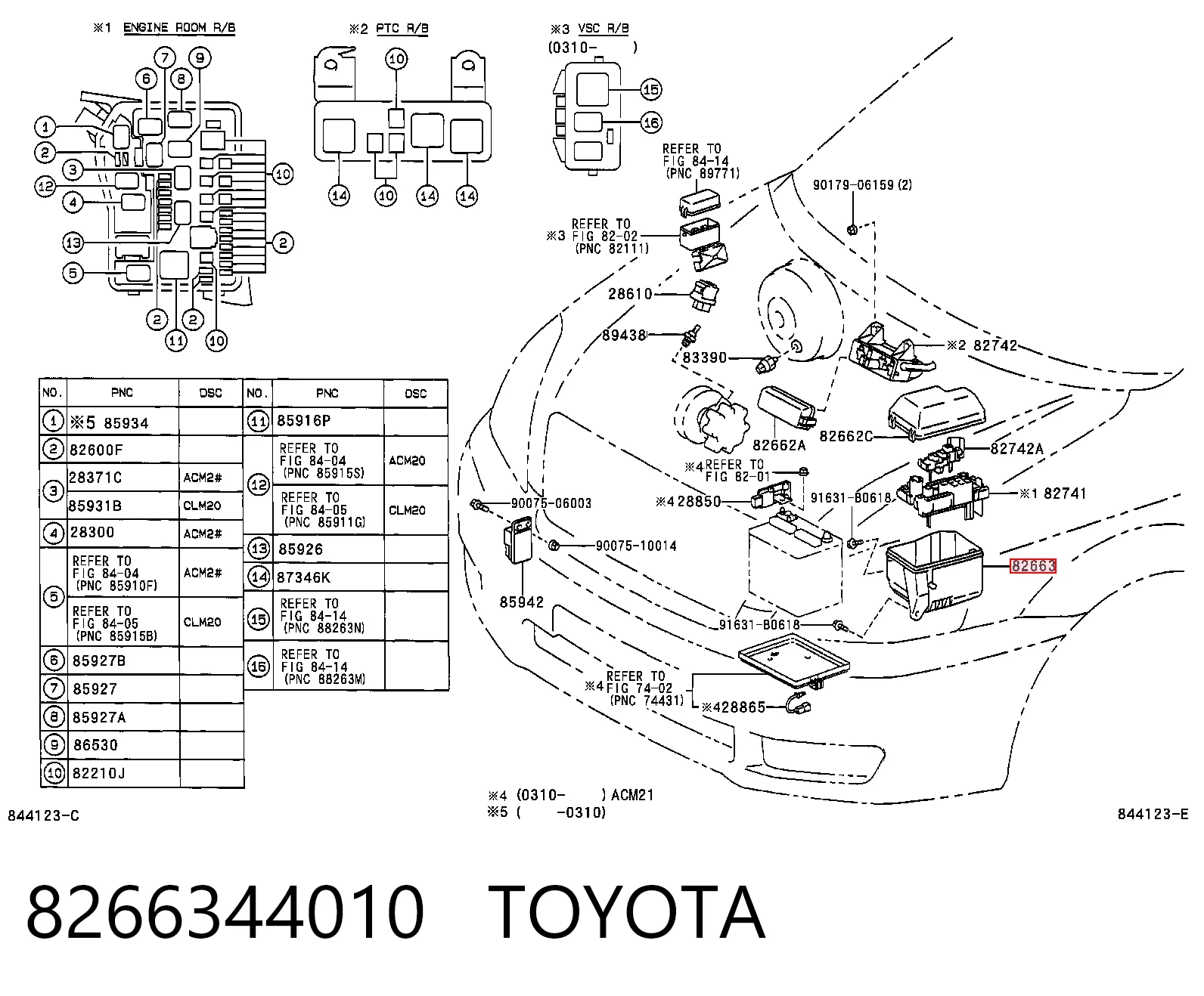 8266344010 Toyota