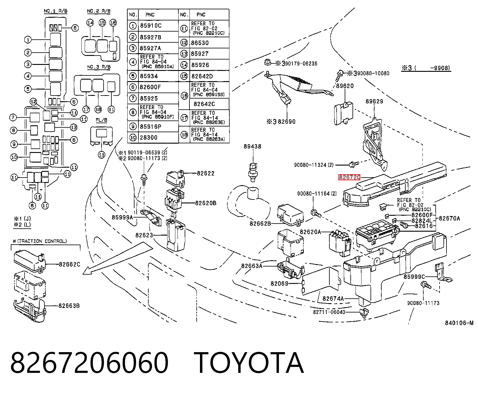 8267206060 Toyota