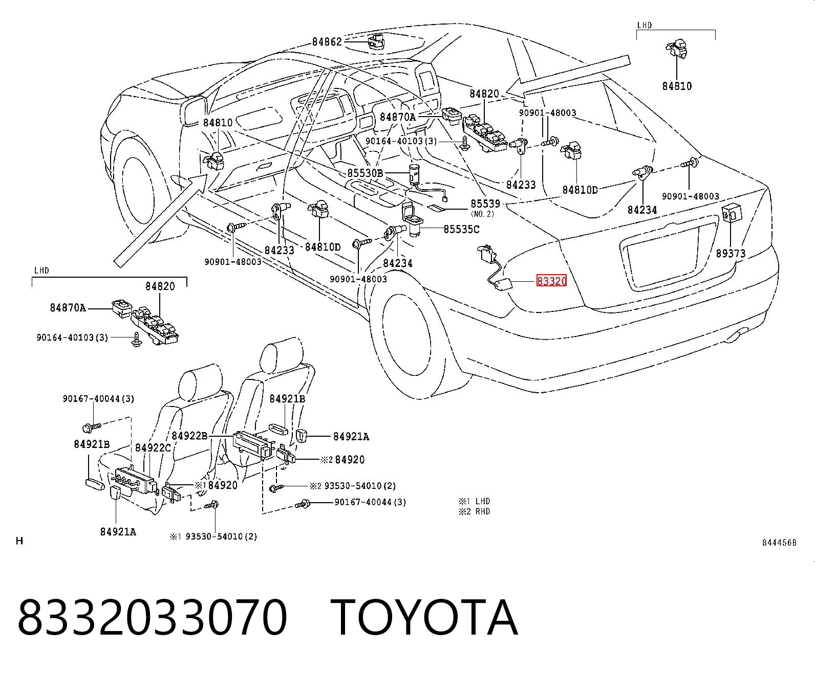 Датчик уровня топлива в баке на Toyota Camry V V30
