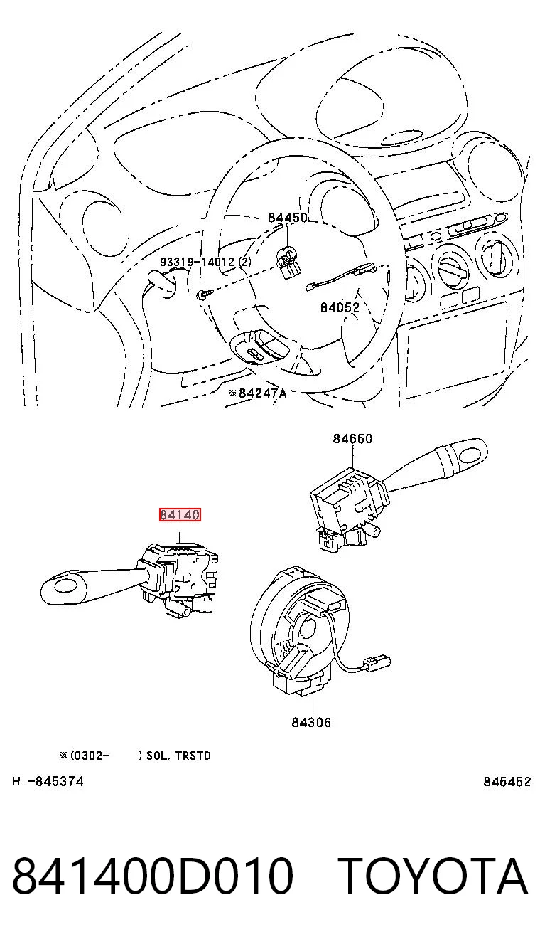 841400D010 Toyota 
