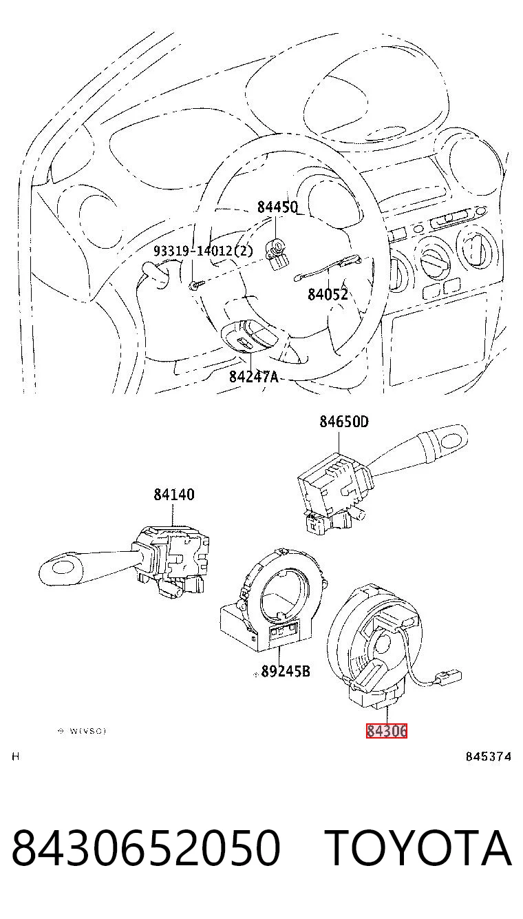 Контактное кольцо подушки безопасности AND 30959176 цена, от 7.22 USD