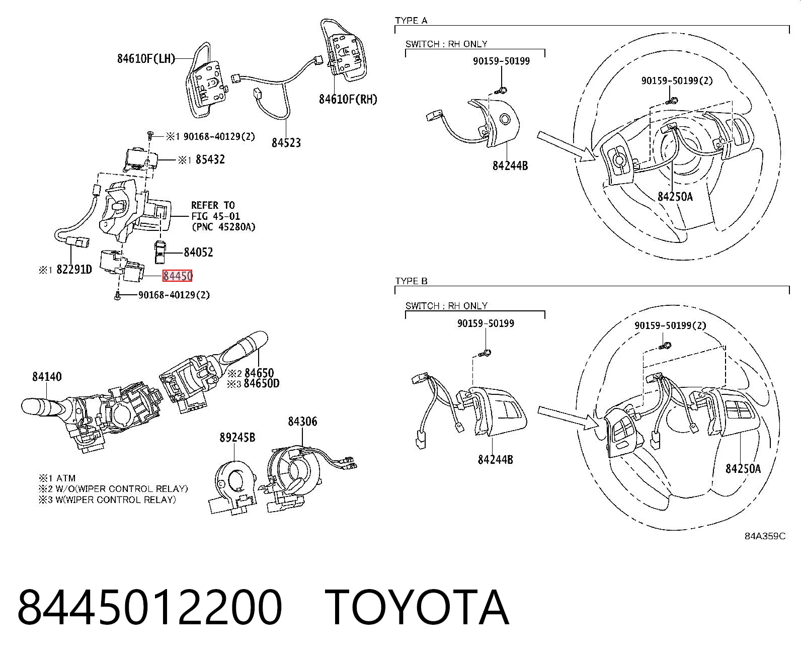 Купить Контактная группа Лексус РХ 300/330/350/400H U3