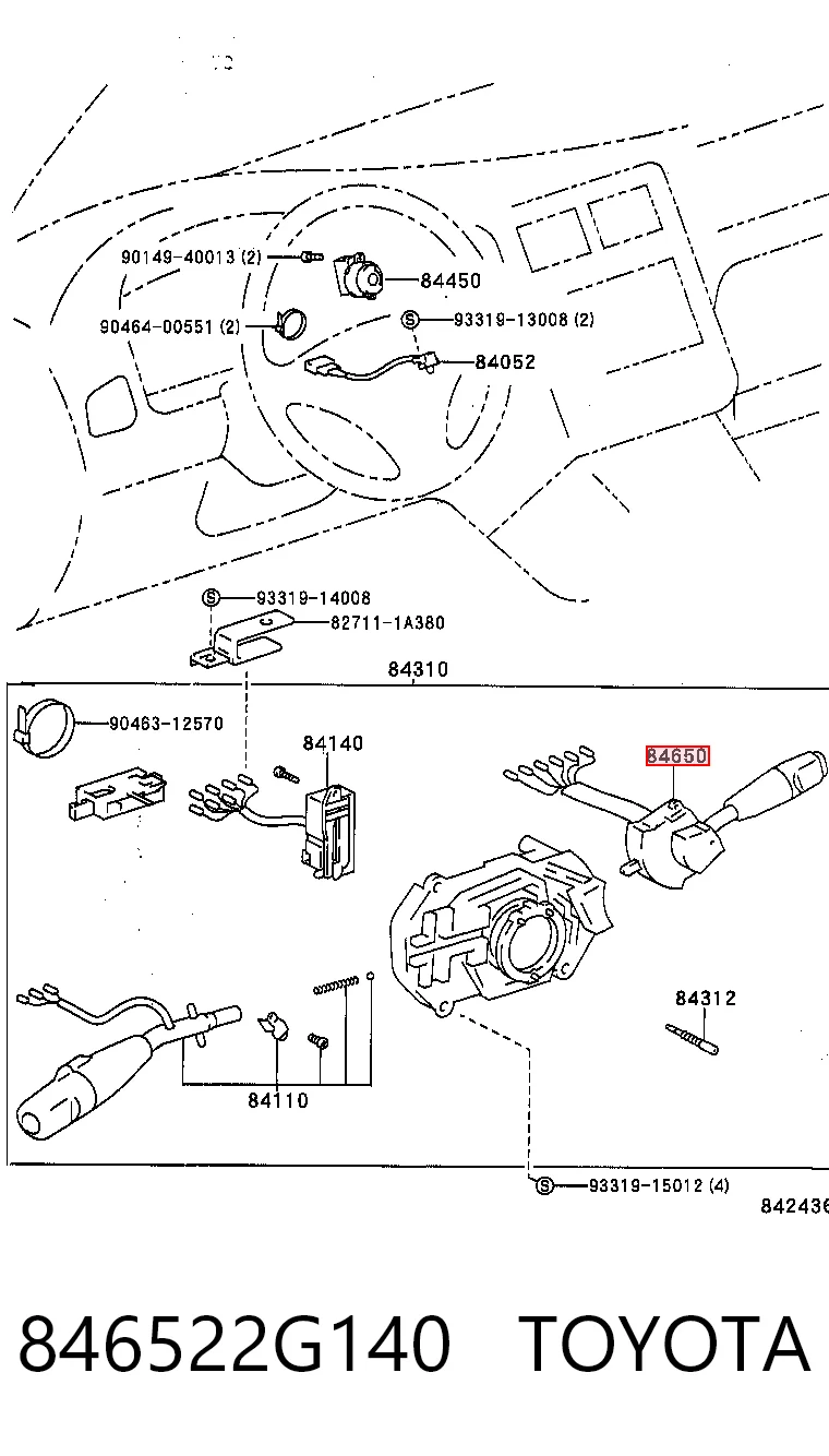 846522G140 Toyota
