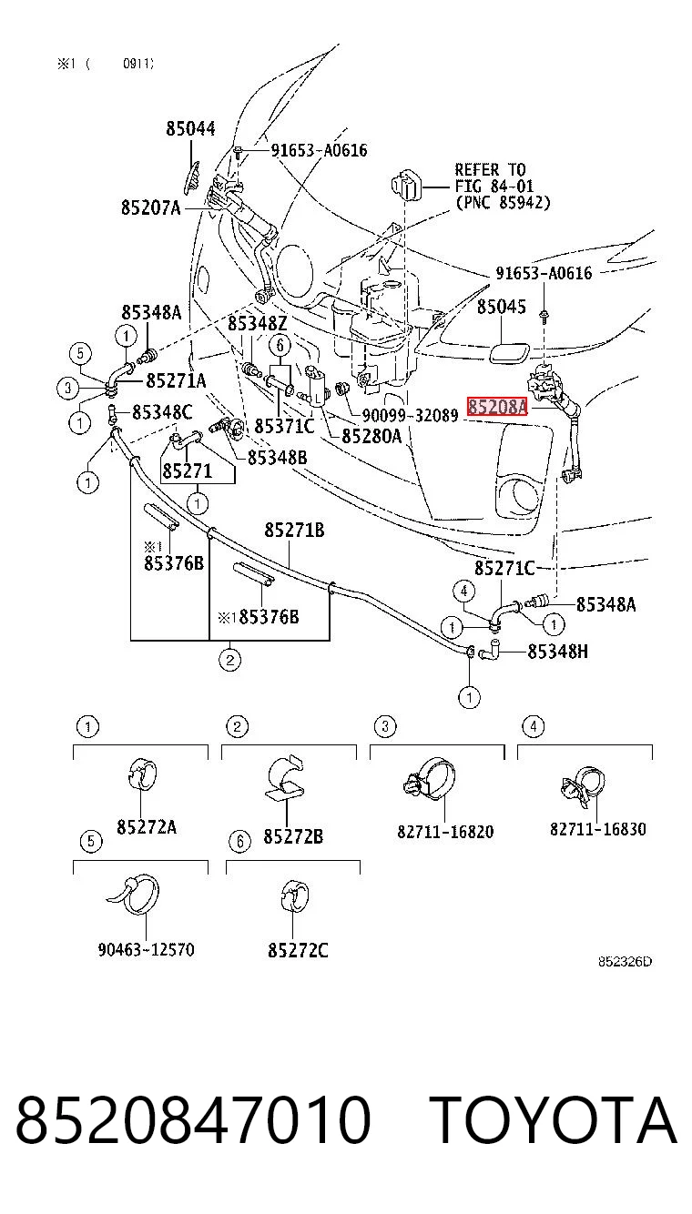 8520847010 Toyota 