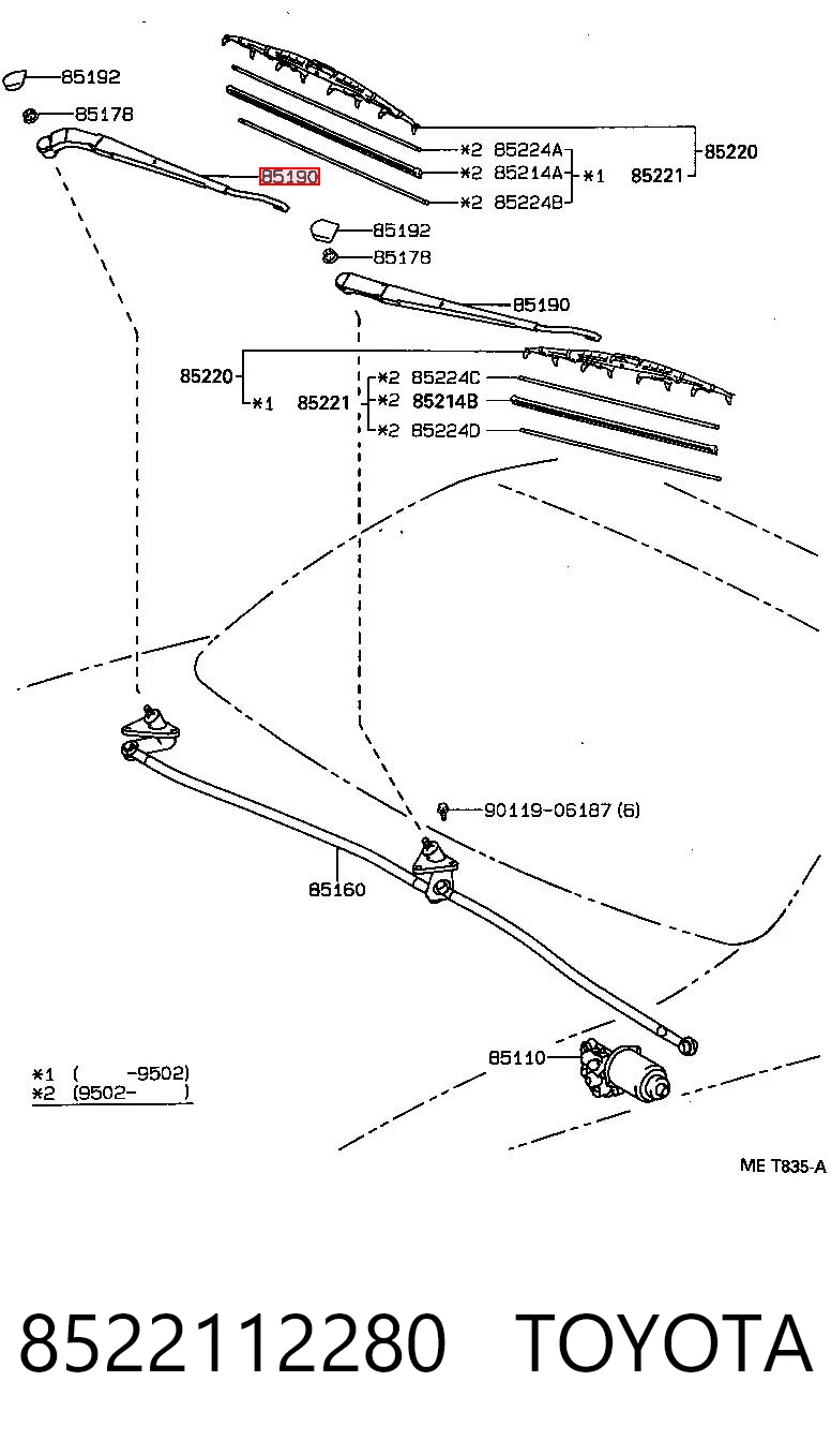 8522112280 Toyota