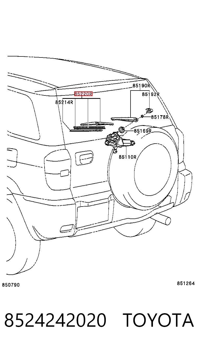 Купить VR54 VALEO Дворник стеклоочистителя задний