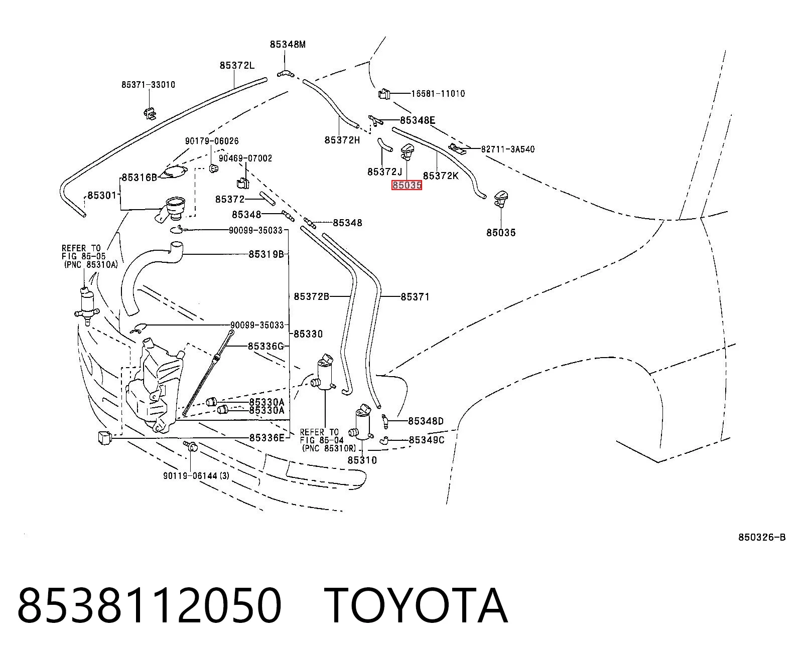 MRB44150 MarkBest Веерная форсунка омывателя