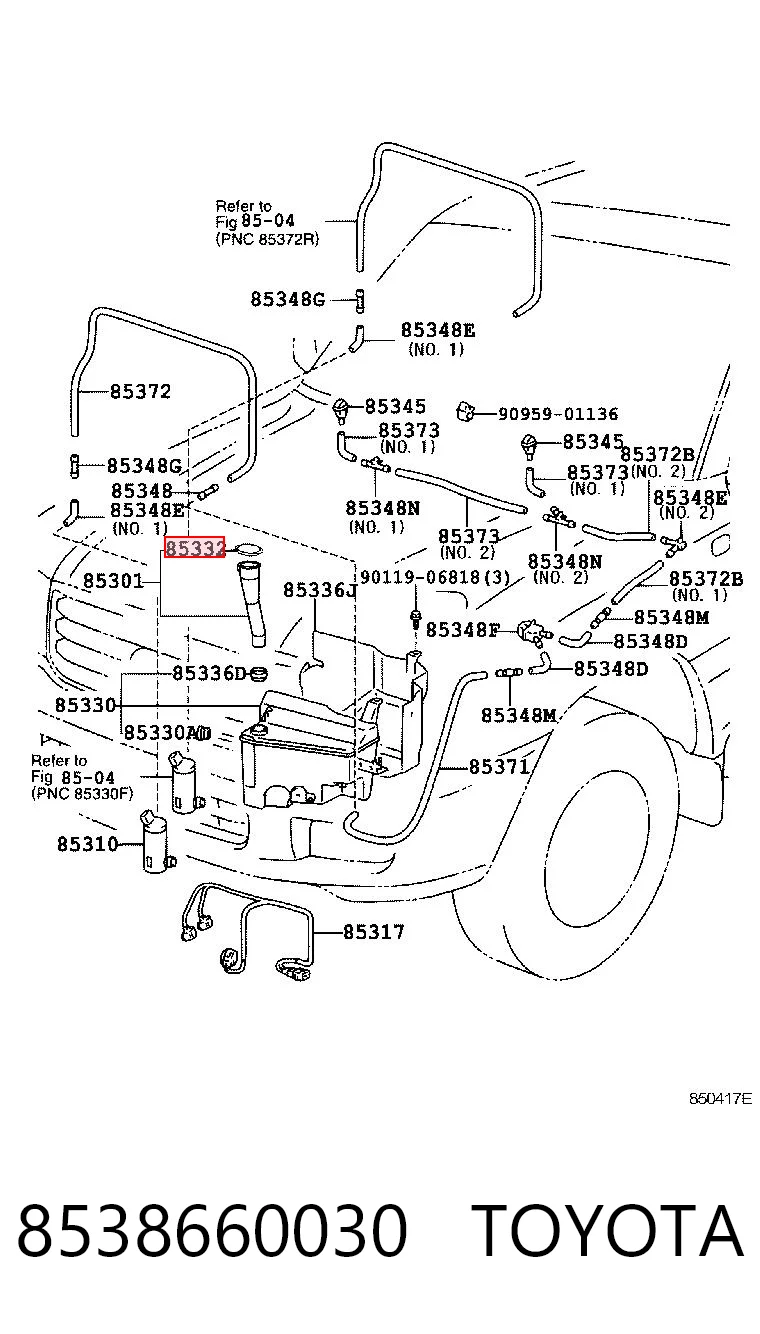 8538660030 Toyota