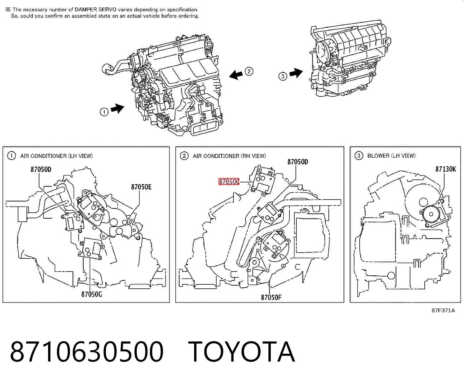 8710630500 Toyota 