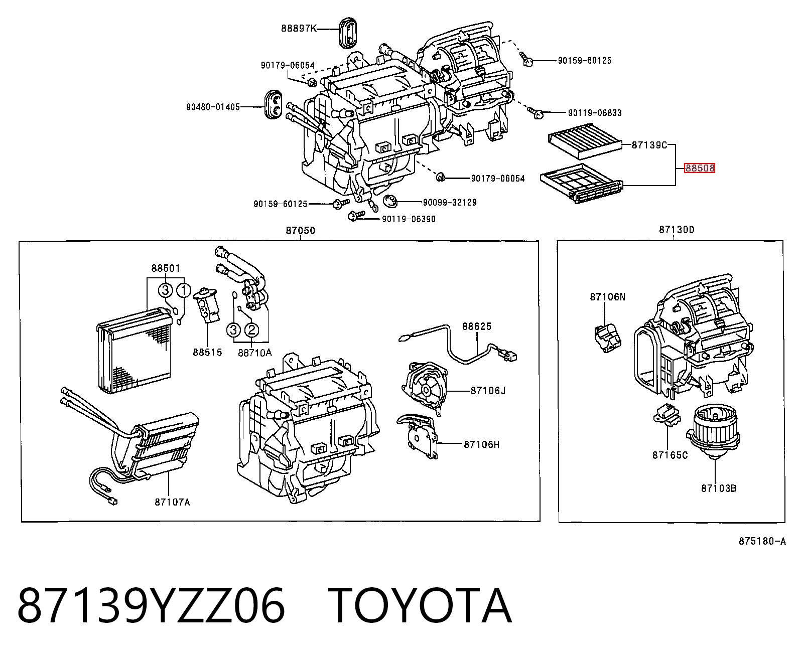 586154G000 Suzuki Внутрисалонный фильтр