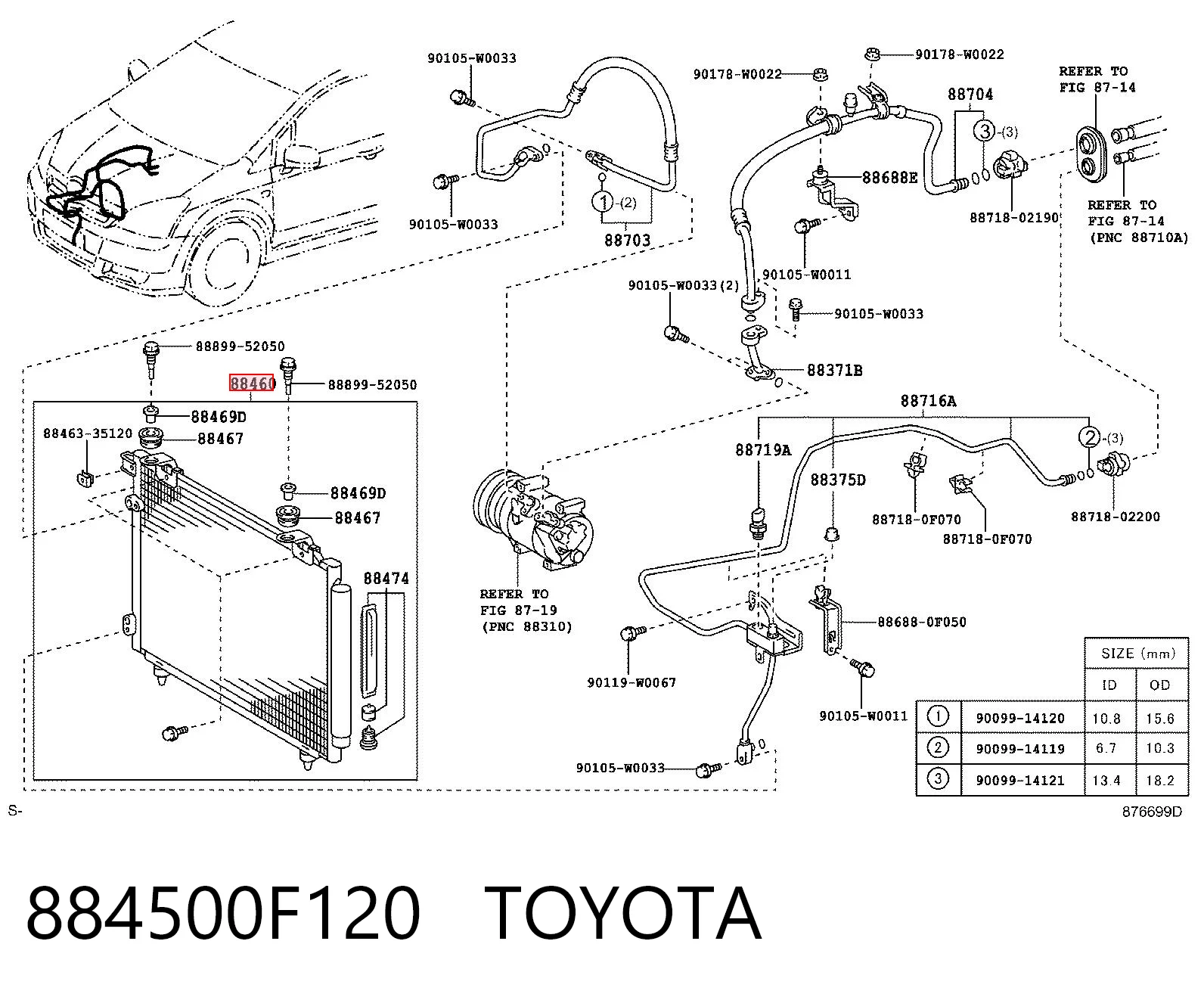 884500F120 Toyota