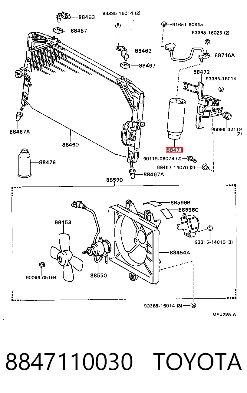 Ресивер кондиционера Komatsu 20Y9793120