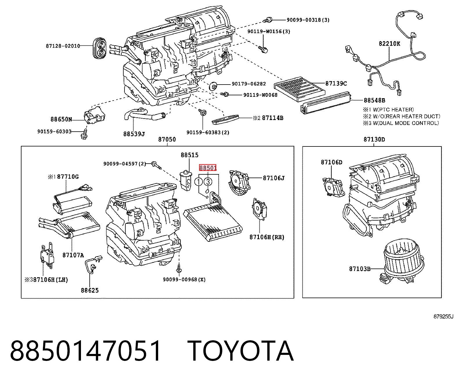 Радиатор отопителя салона на Toyota Prius  ZVW30