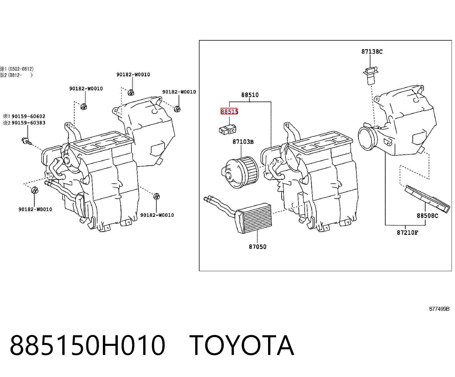 Клапан TRV, кондиционера REMA-PARTS 260532