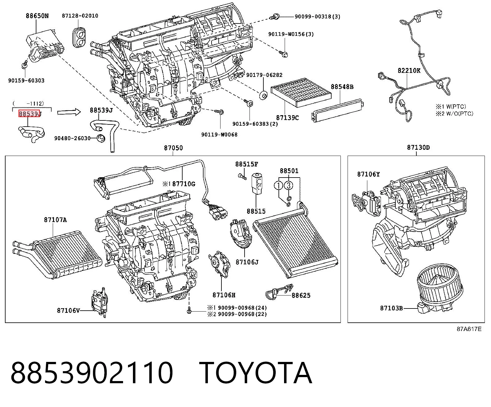 8853902110 Toyota