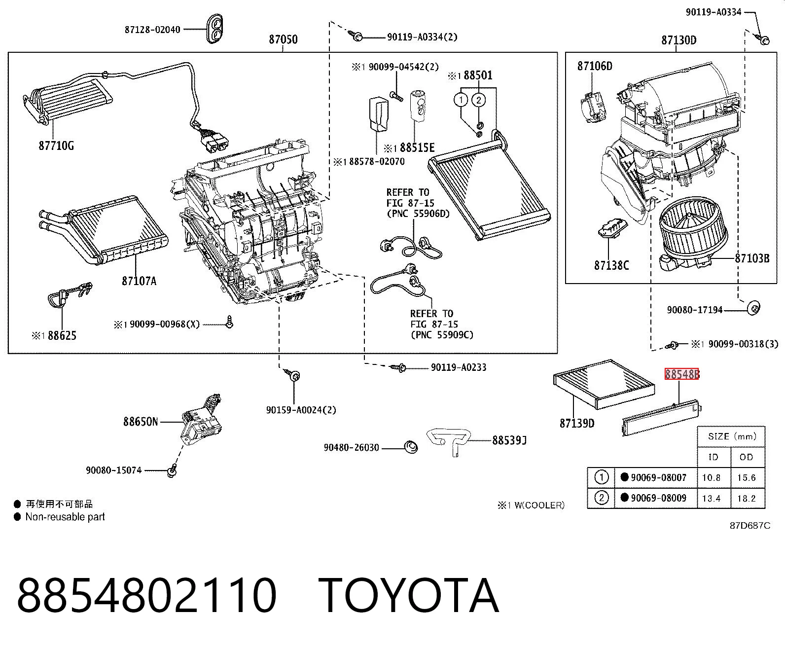 8854802110 Toyota 