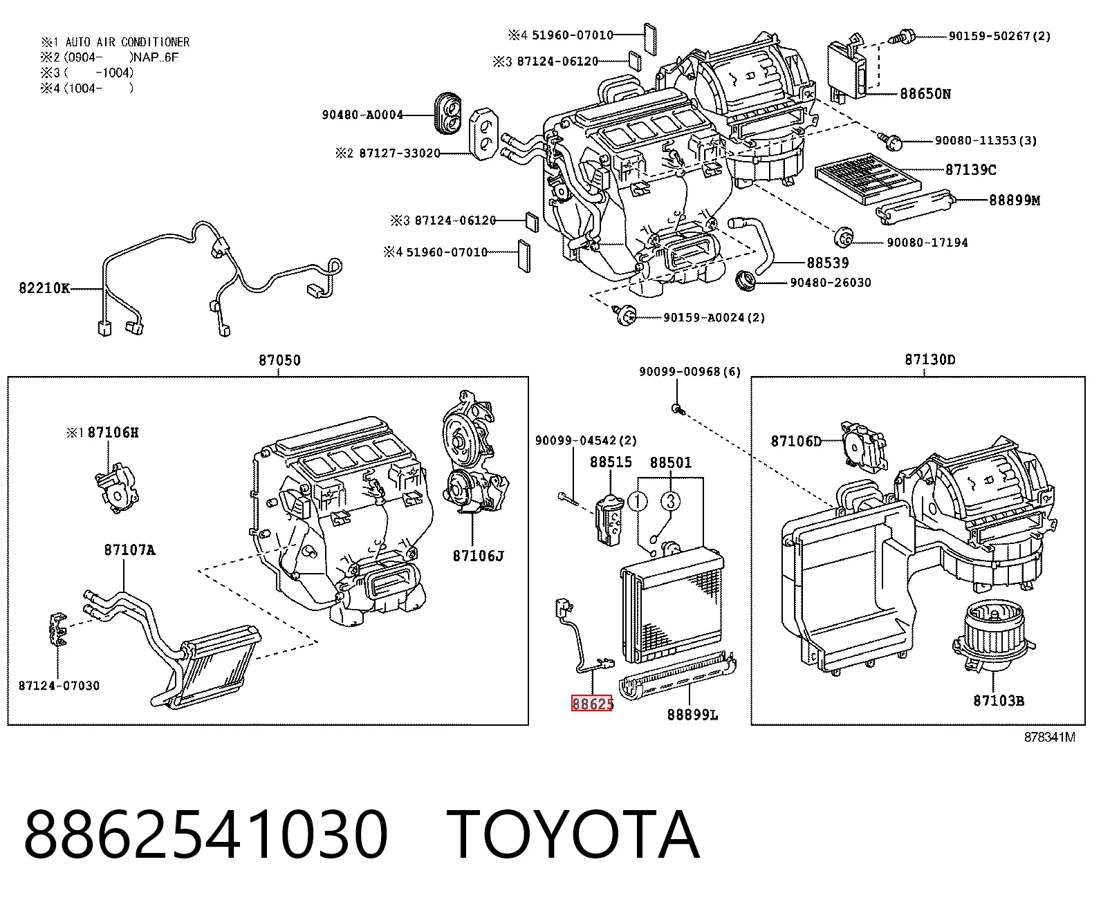 8862541030 Toyota 