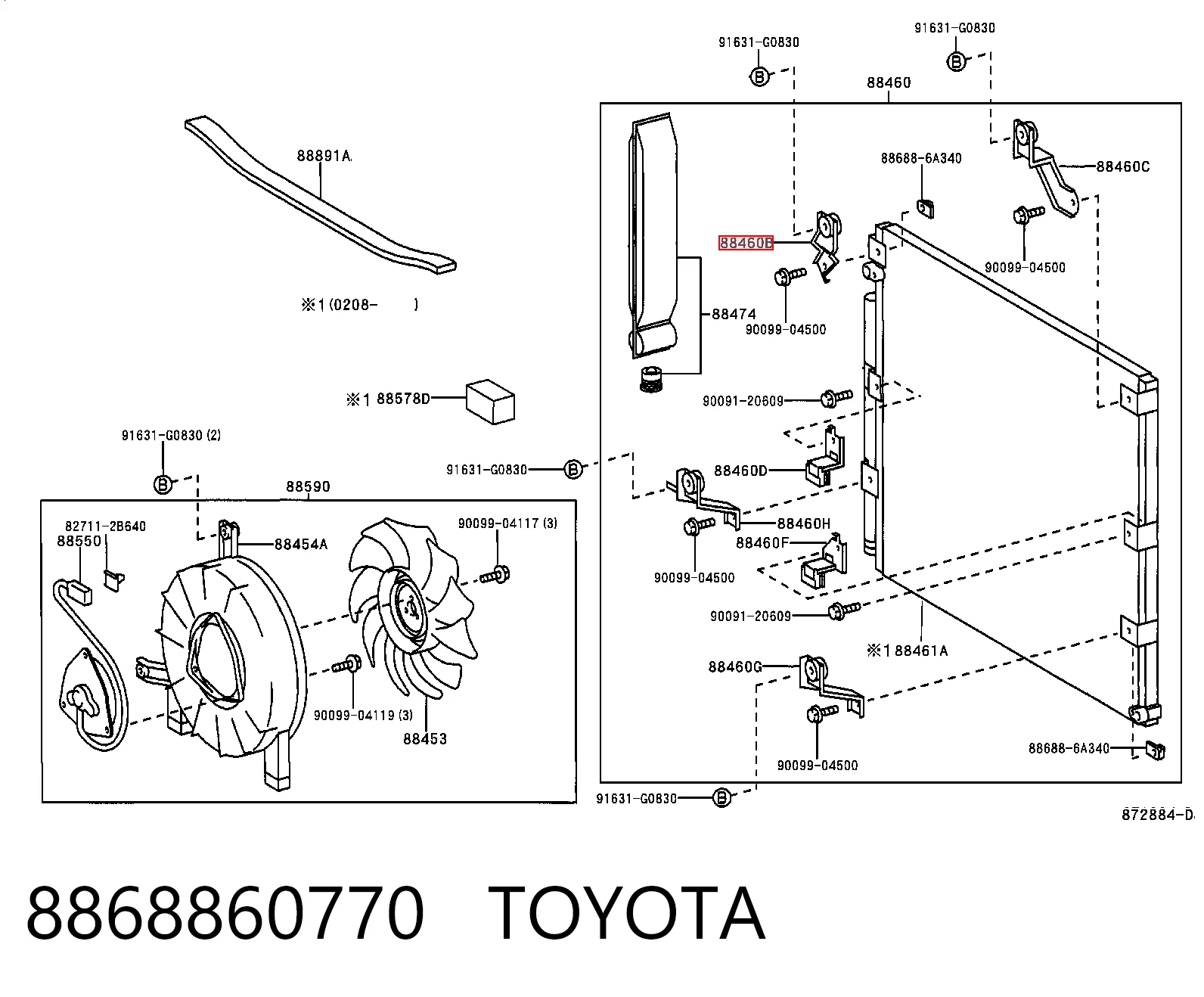 8868860770 Toyota