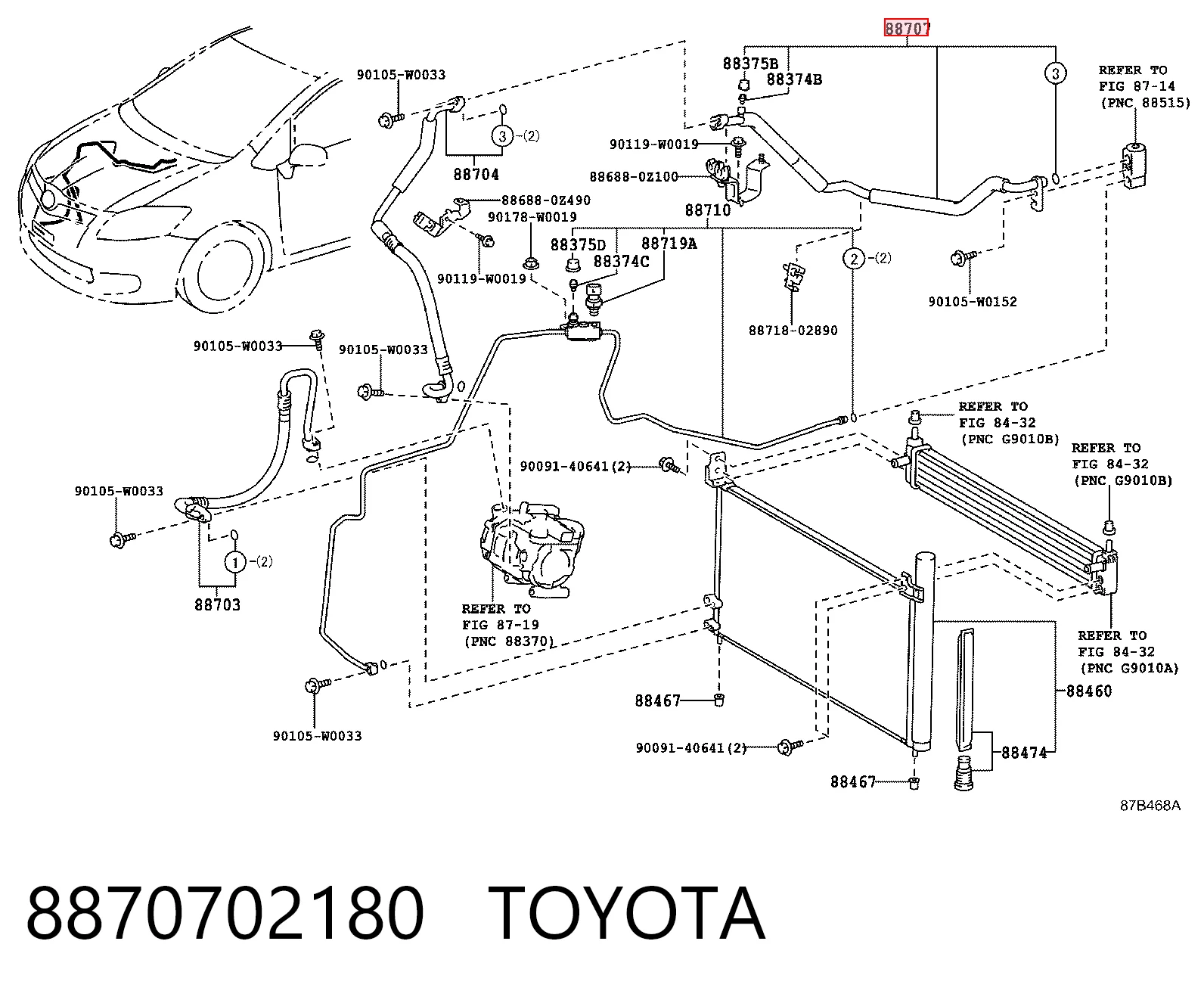 8870702180 Toyota