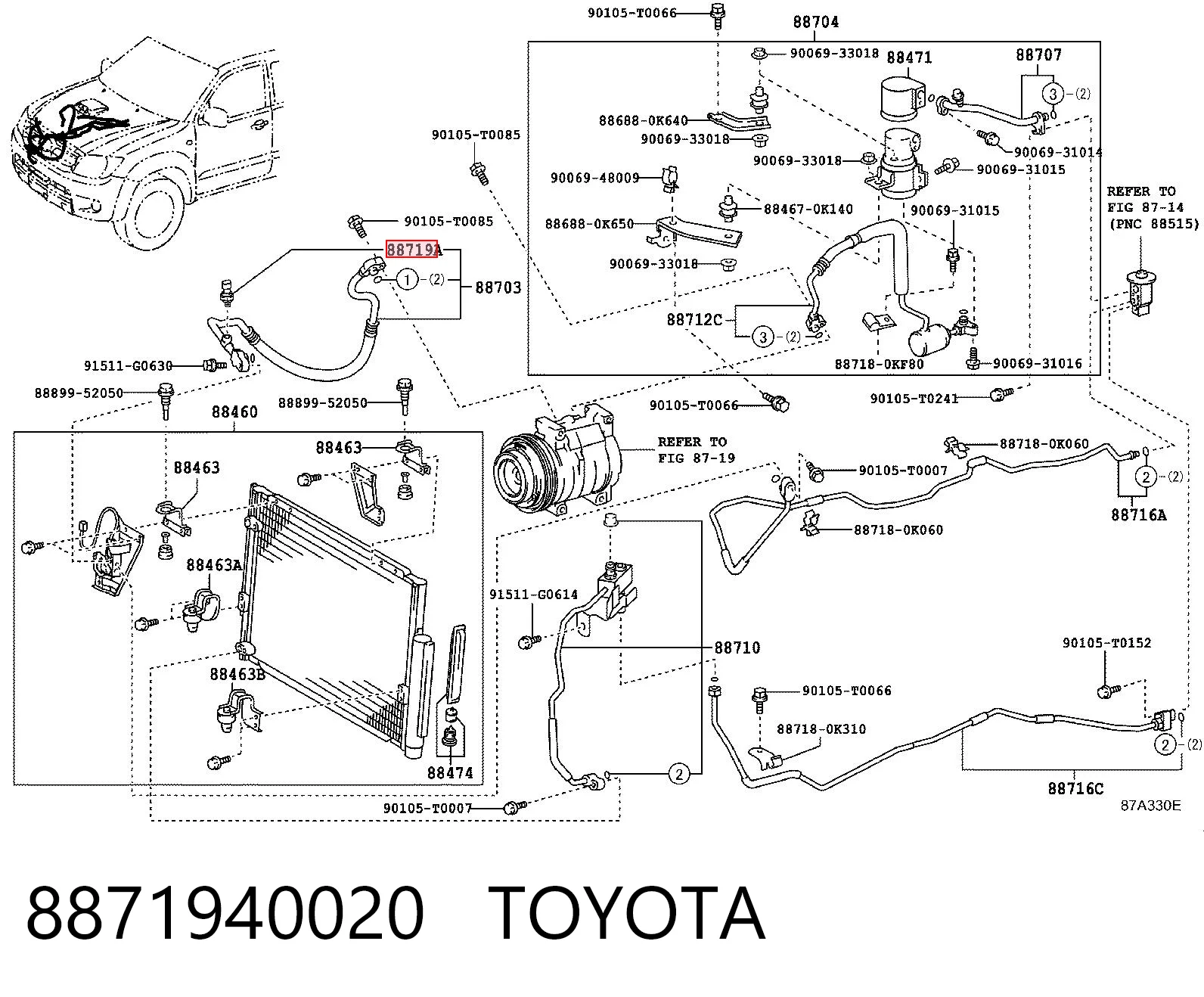Купить 4990007141 Jaguar Датчик-клапан кондиционера