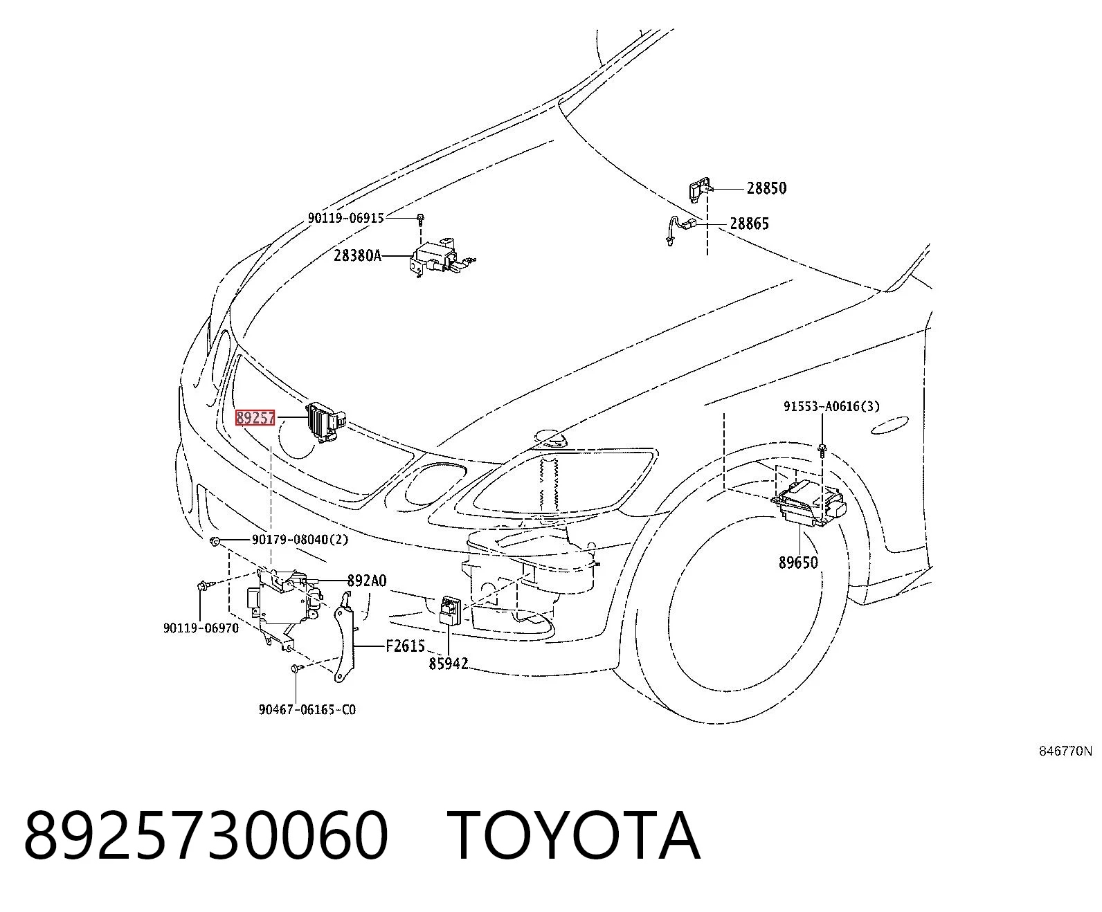 8925730060 Toyota Регулятор оборотов ТНВД