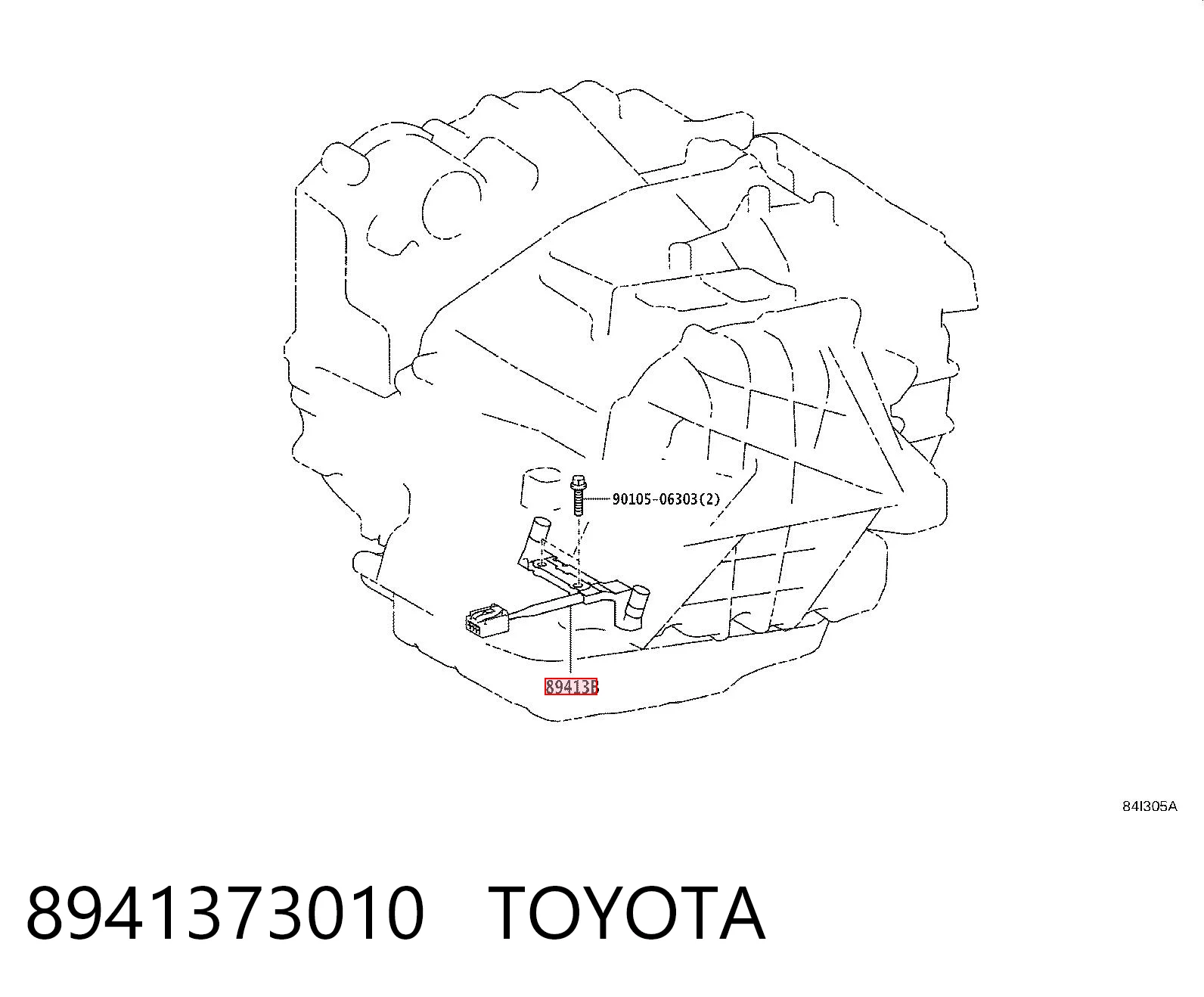8941373010 Toyota Датчик скорости спидометра