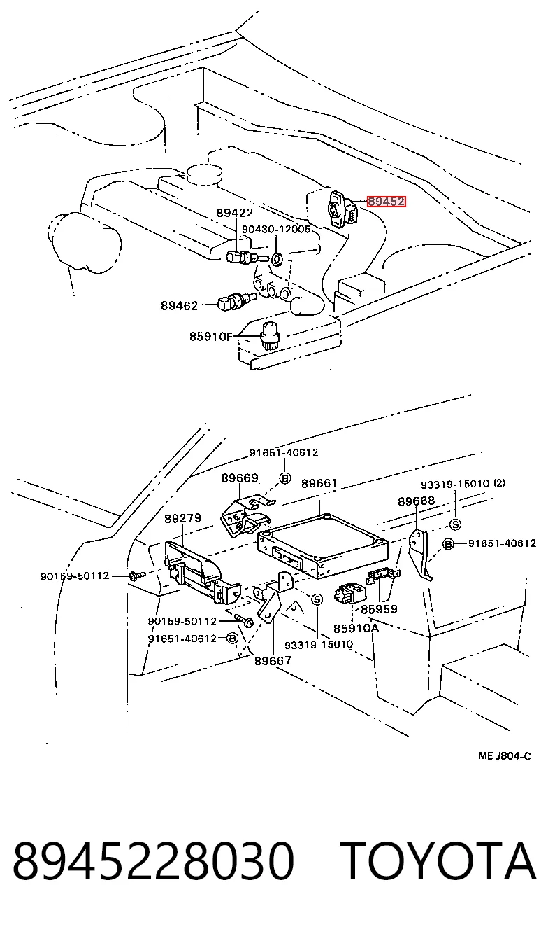 8945228030 Toyota 