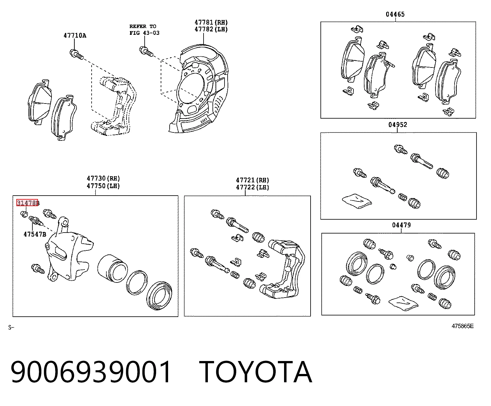 9006939001 Toyota