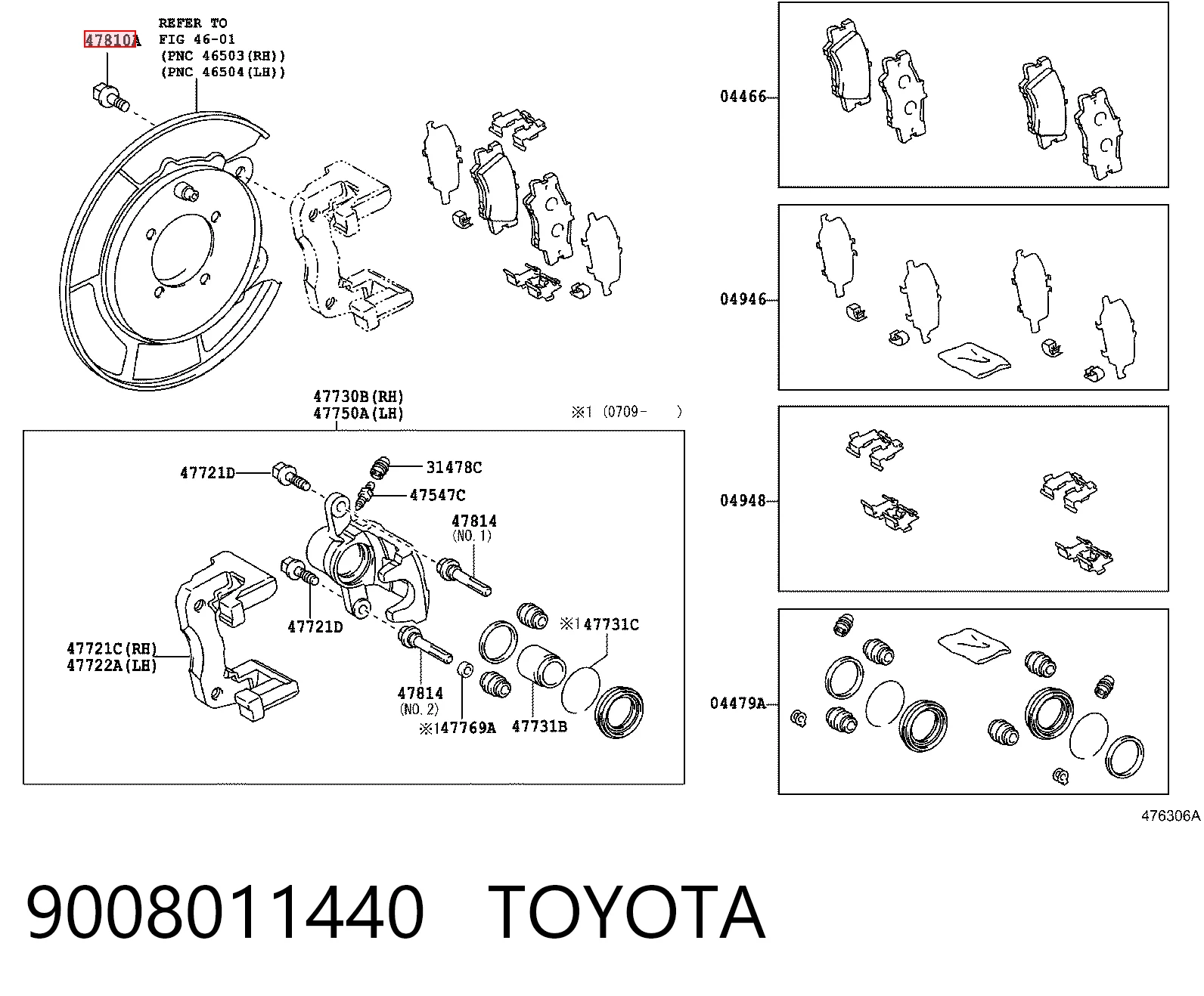 9008011440 Toyota