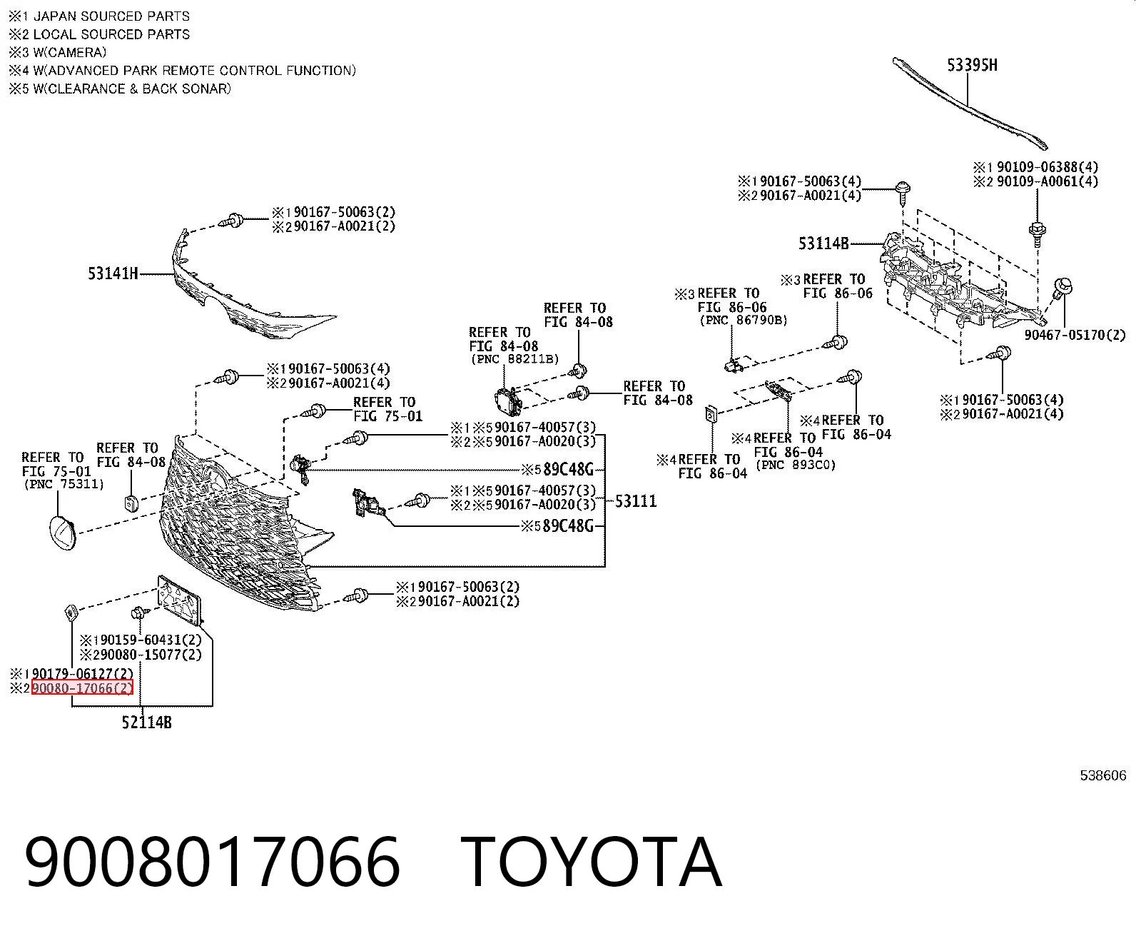 9008017066 Toyota