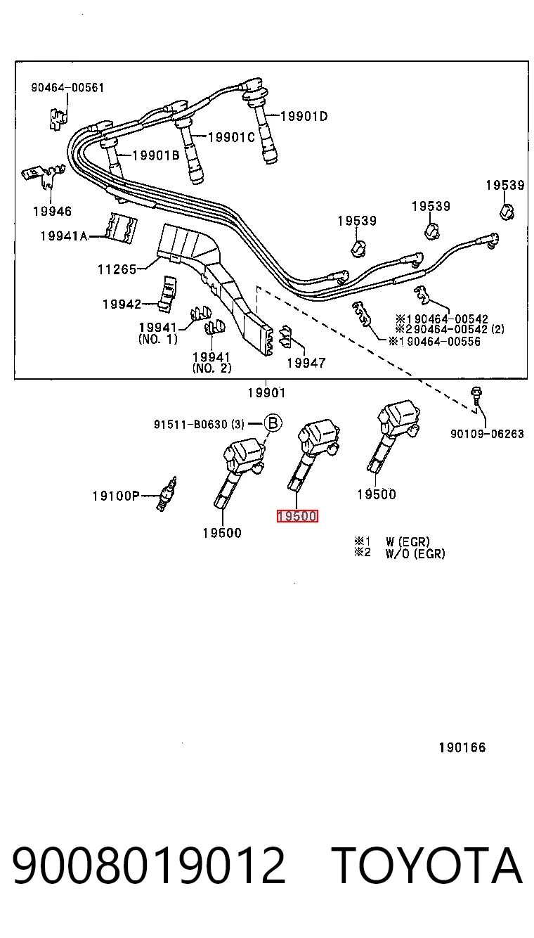 VA245230 Polcar Катушка зажигания