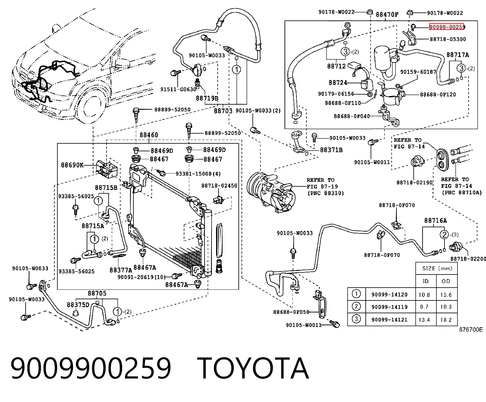 9009900259 Toyota