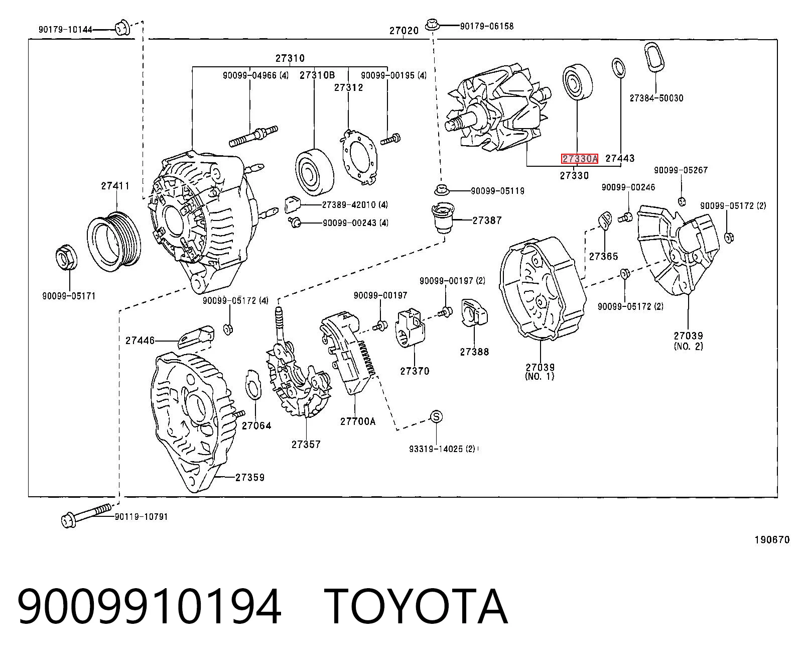 Купить ABE9016NSK AS/Auto Storm Подшипники генератора