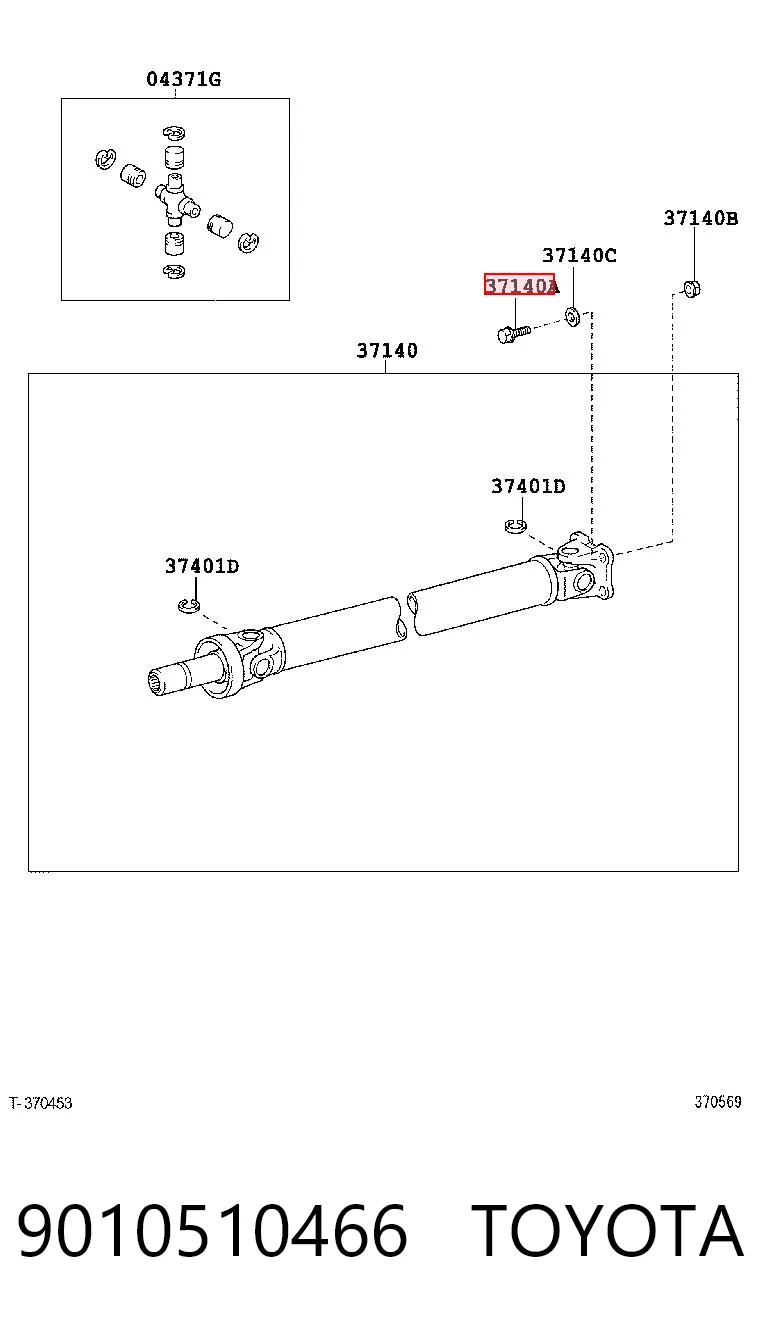 9010510466 Toyota